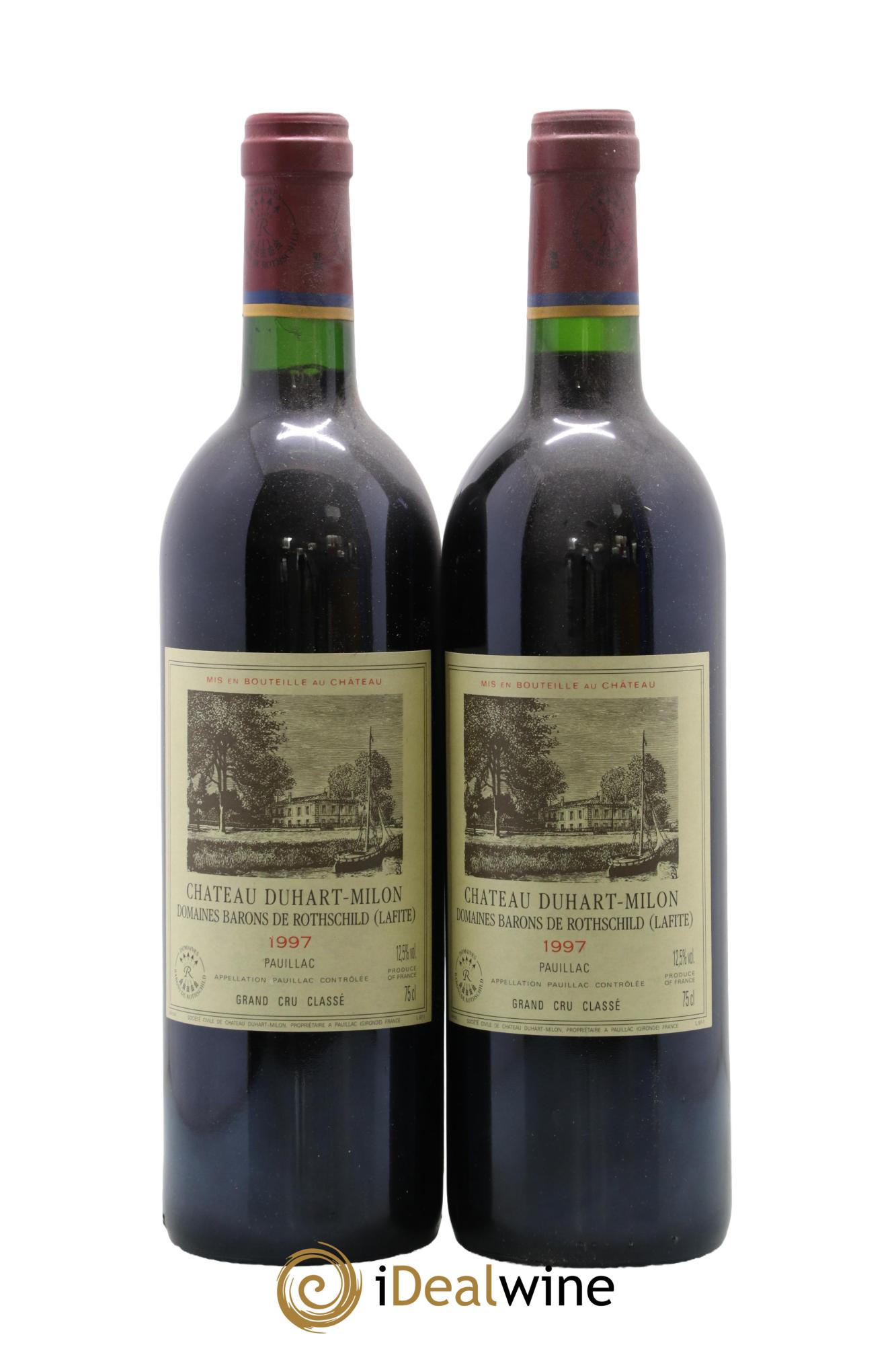 Château Duhart-Milon 4ème Grand Cru Classé 1997 - Lot de 2 bouteilles - 0