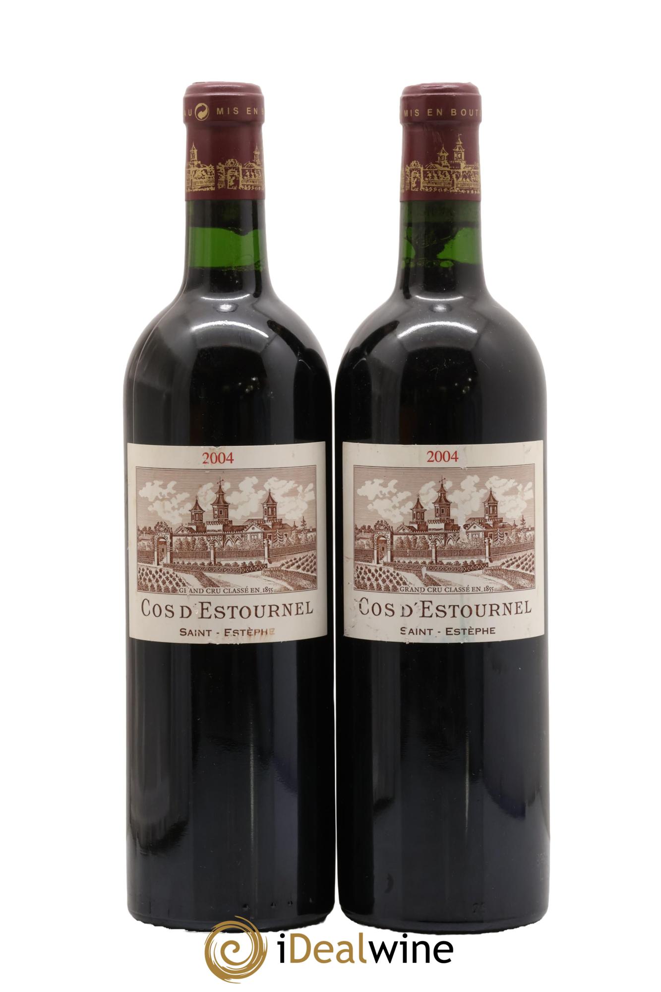 Cos d'Estournel 2ème Grand Cru Classé 2004 - Lot de 2 bouteilles - 0