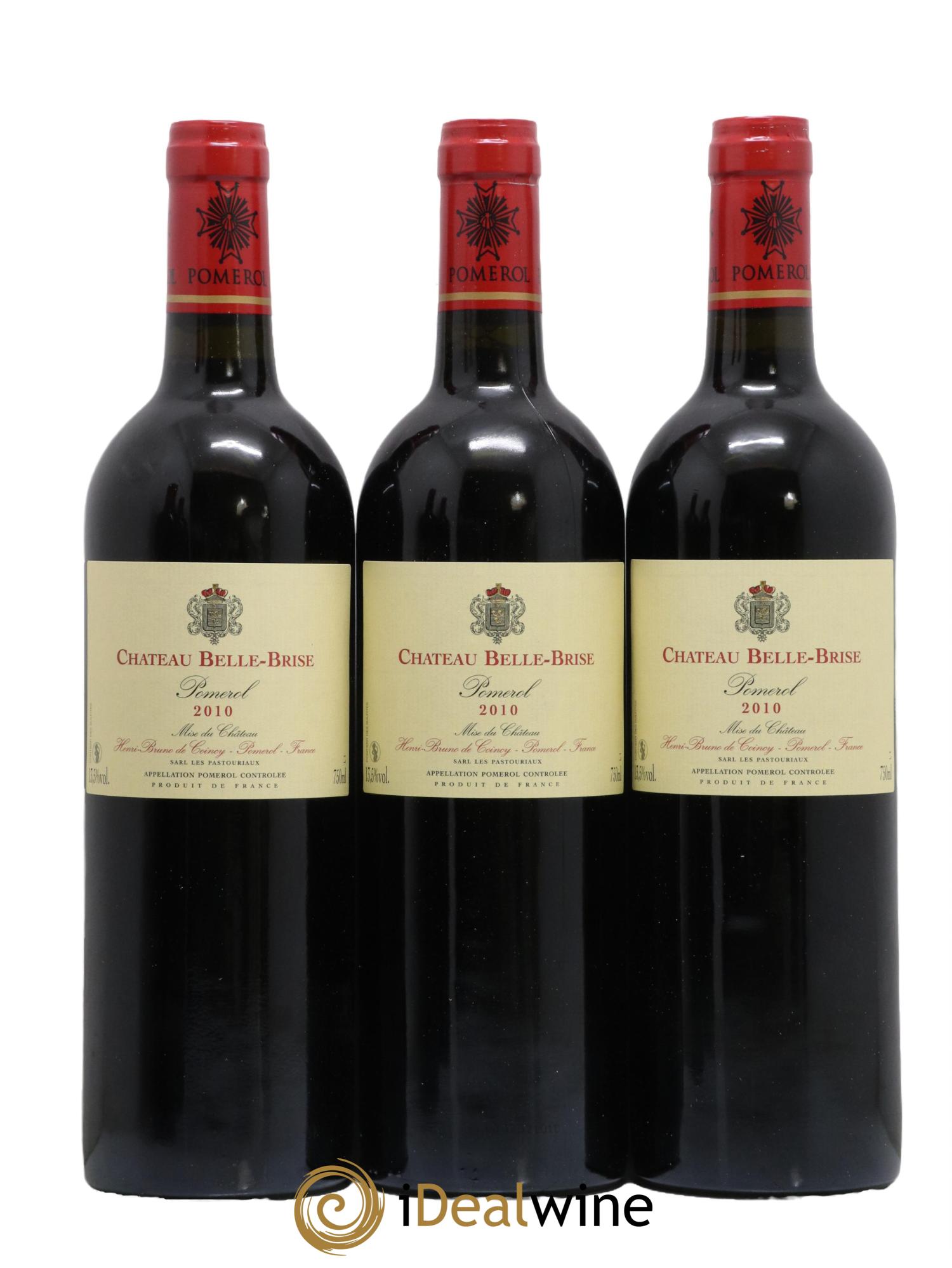 Château Belle-Brise 2010 - Lot de 12 bouteilles - 1