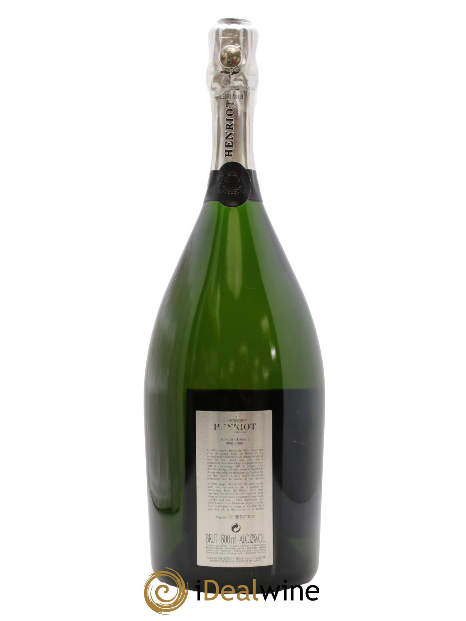 La Réserve Perpétuelle Cuve 38 Henriot - Lot of 1 magnum - 1