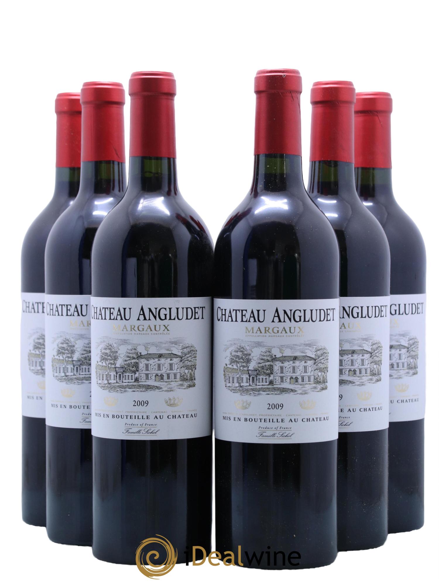 Château d' Angludet Cru Bourgeois 2009 - Lot de 6 bouteilles - 0