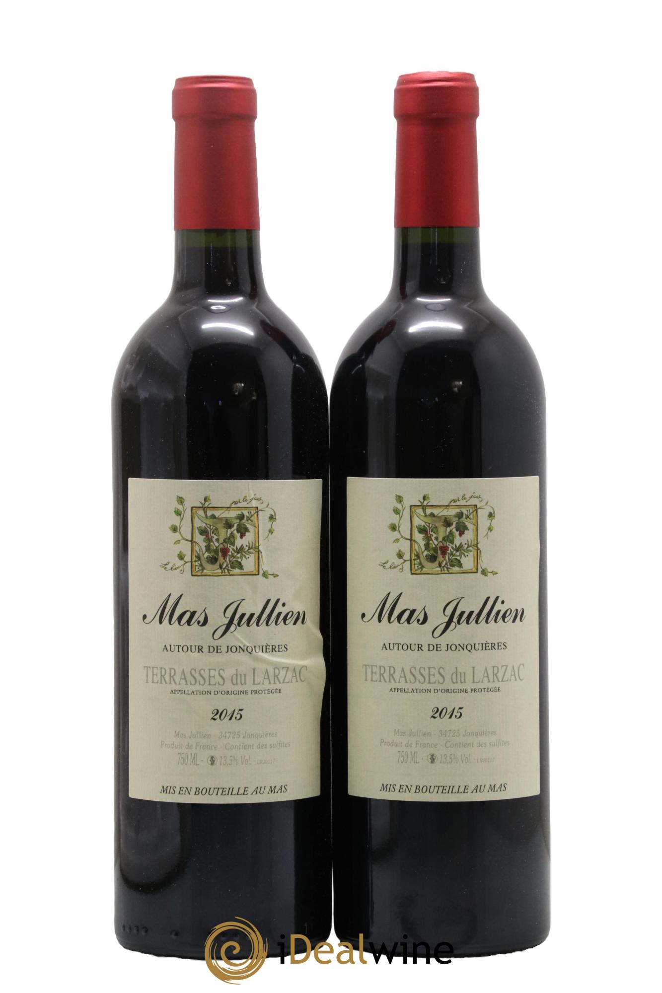 Coteaux du Languedoc - Terrasses du Larzac Mas Jullien Autour de Jonquières Olivier Jullien 2015 - Lotto di 2 bottiglie - 0