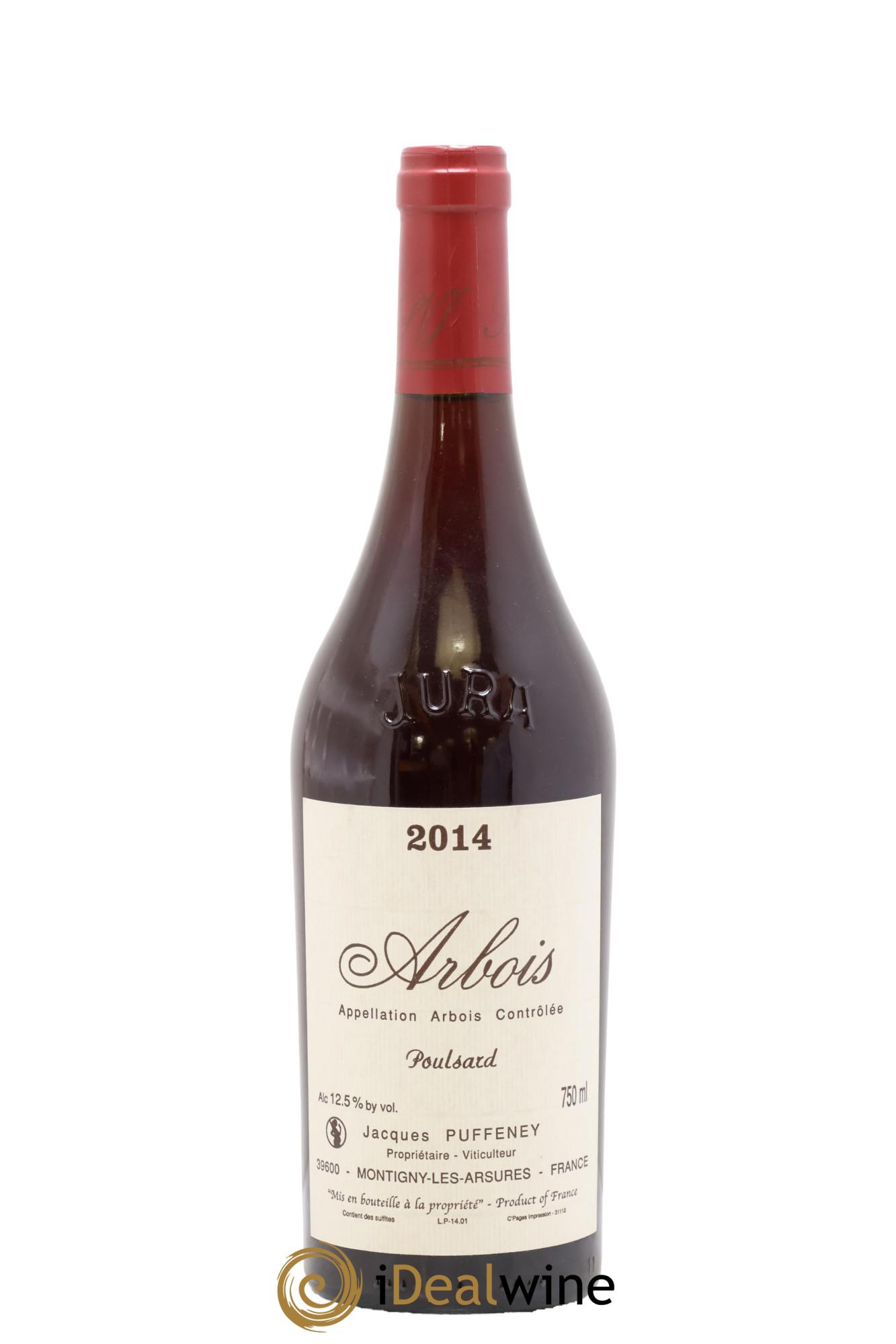 Arbois Poulsard Jacques Puffeney 2014 - Posten von 1 Flasche - 0