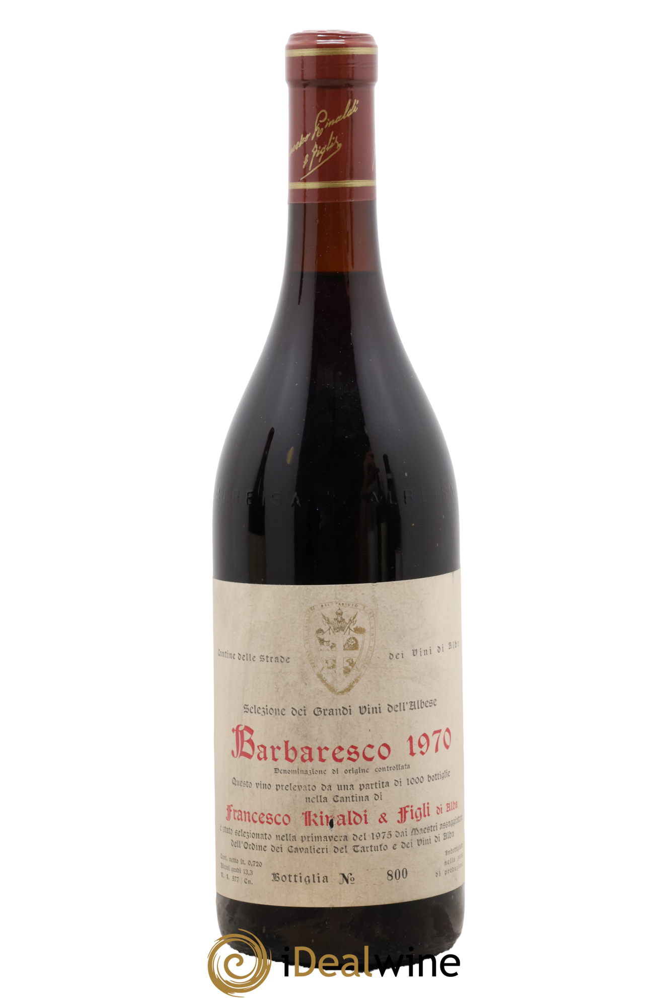 Barbaresco DOCG Francesco Rinaldi 1970 - Lote de 1 botella - 0