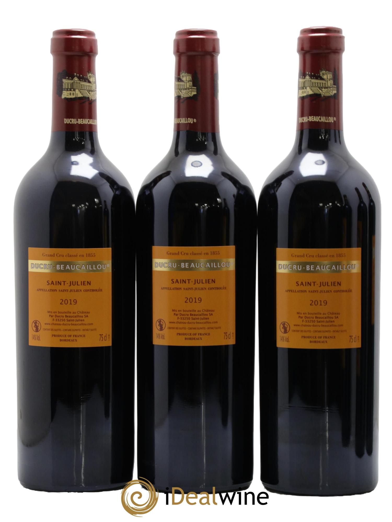 Château Ducru Beaucaillou 2ème Grand Cru Classé  2019 - Lot de 6 bouteilles - 2
