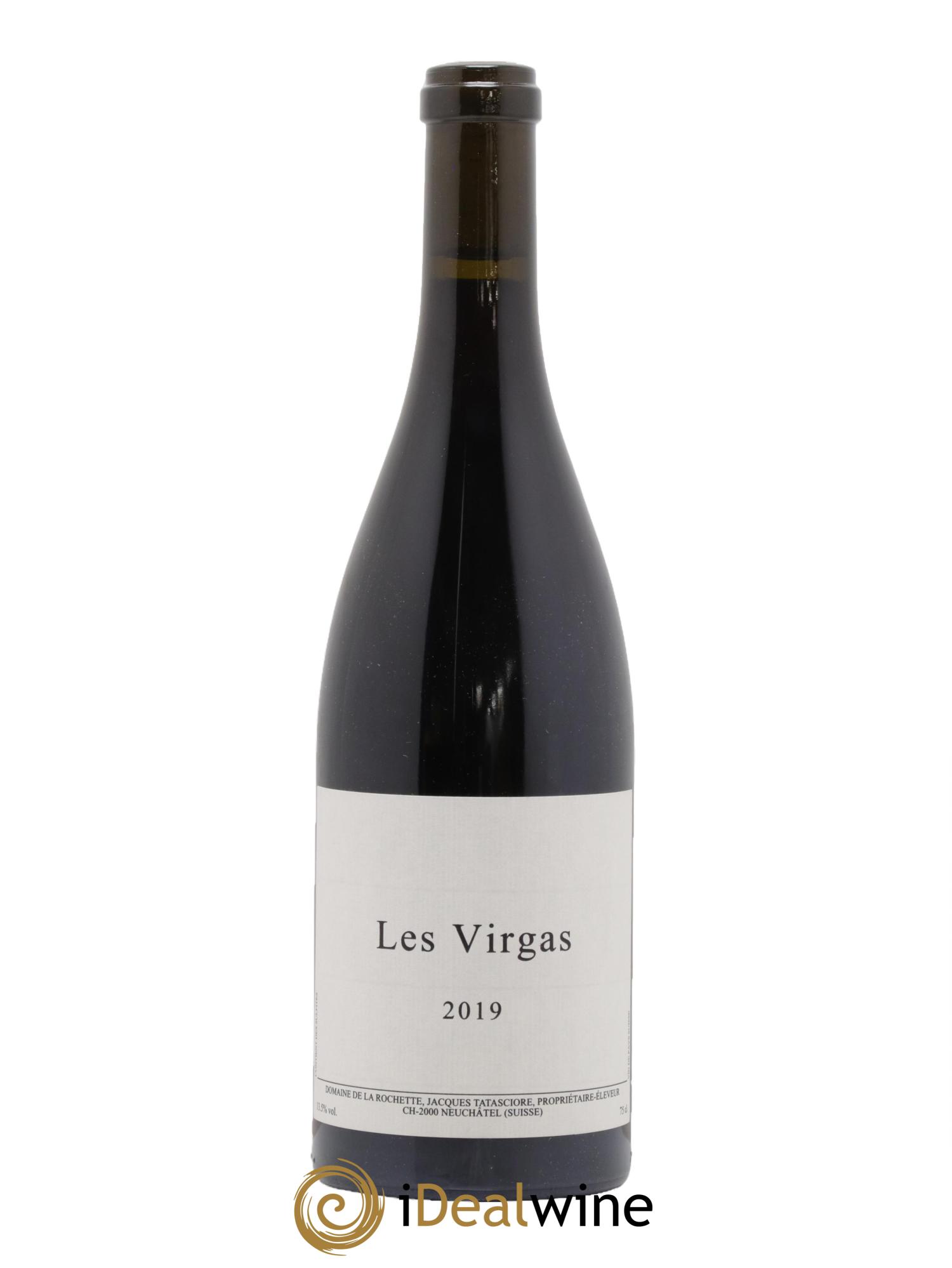 Neuchâtel Les Virgas De La Rochette 2019 - Lot de 1 bouteille - 0