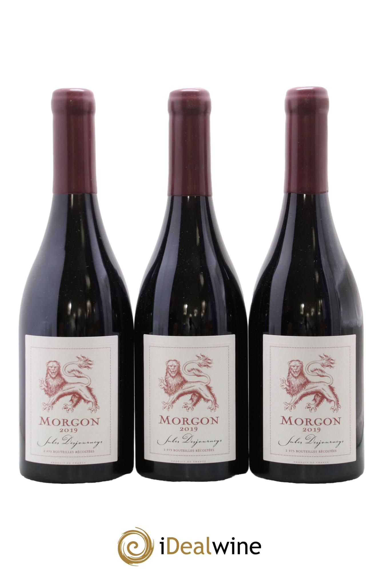 Morgon Jules Desjourneys 2019 - Lot de 3 bouteilles - 0