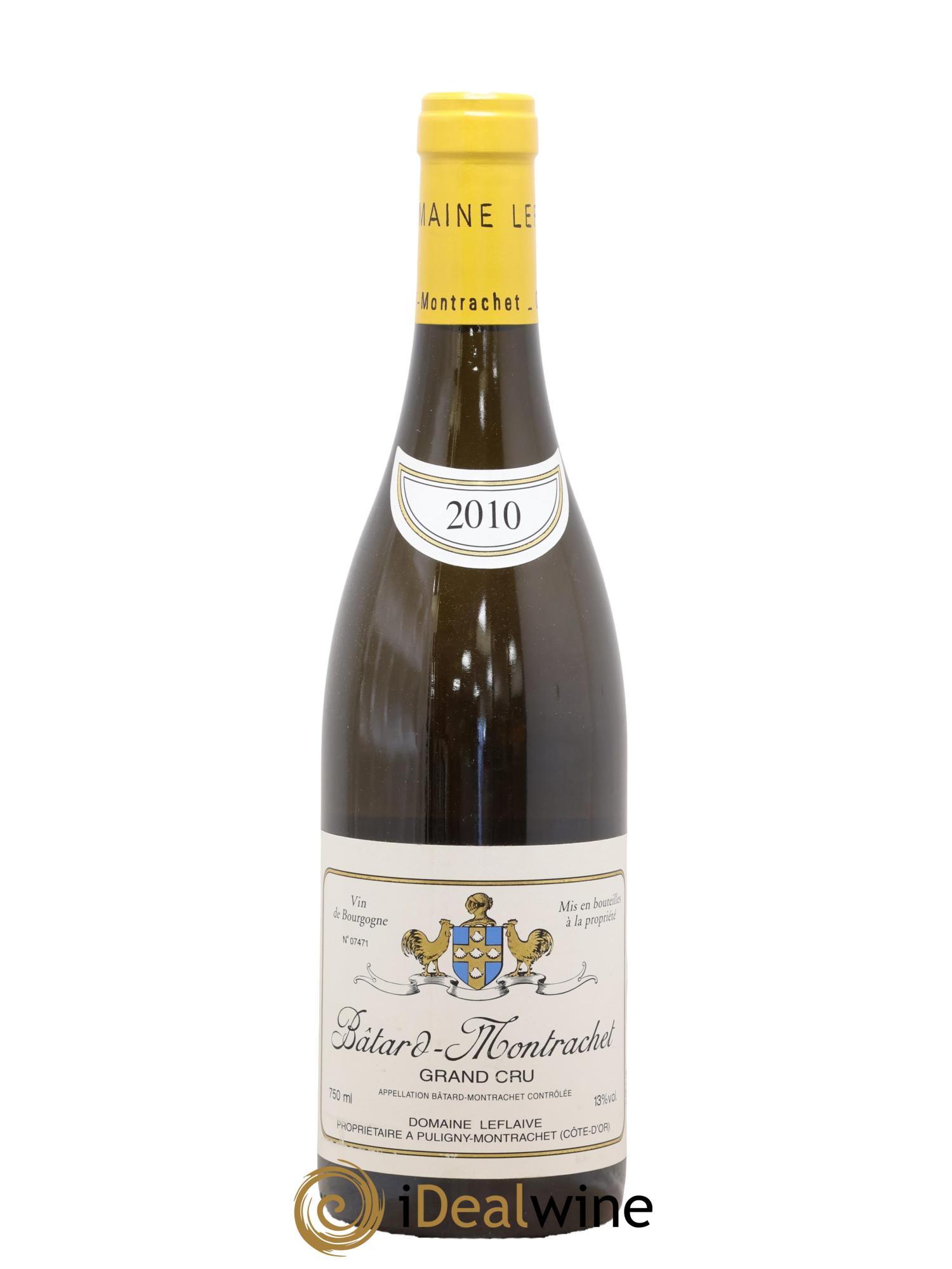 Bâtard-Montrachet Grand Cru Leflaive (Domaine) 2010 - Lot of 1 bottle - 0