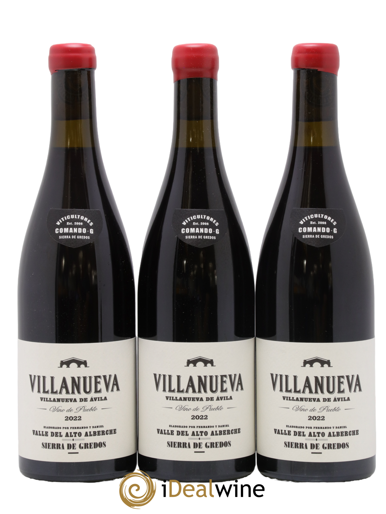 Sierra de Gredos Comando G Villanueva 2022 - Lot of 3 bottles - 0