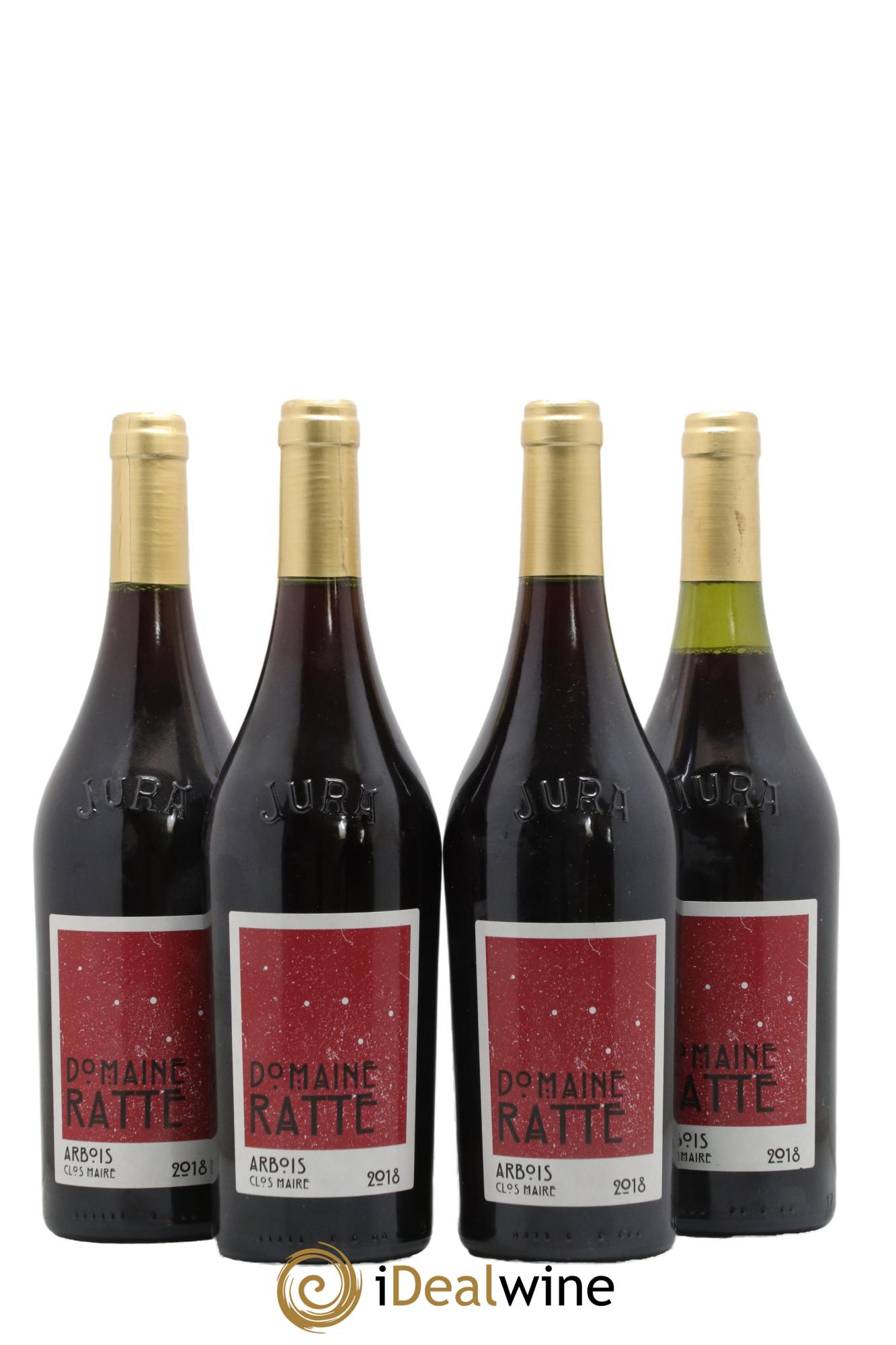 Arbois Clos Maire Ratte 2018 - Lot de 4 bouteilles - 0