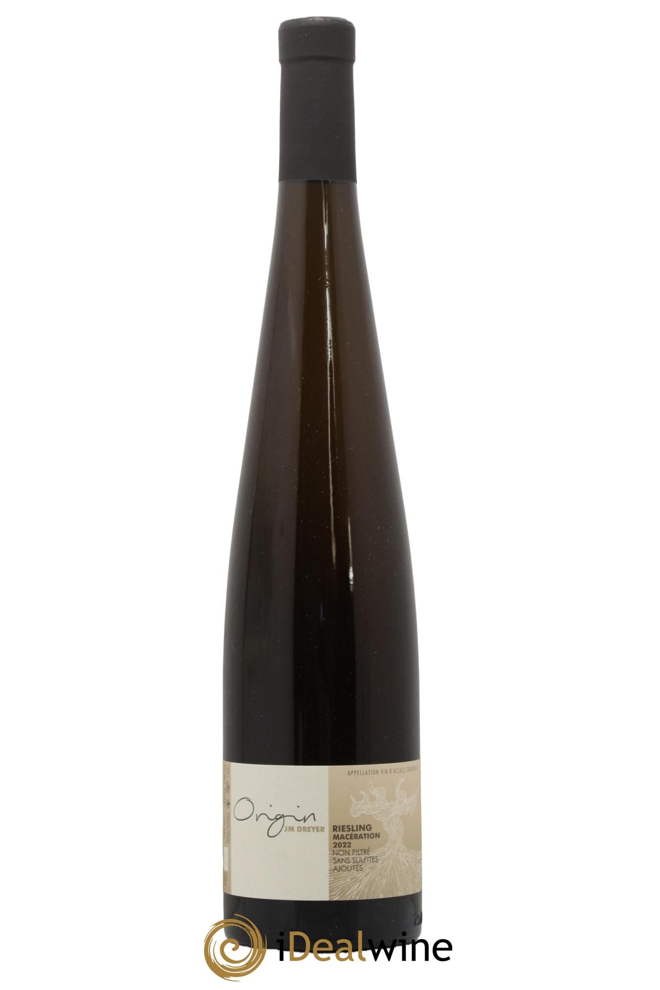 Alsace Origin Riesling Macération JM Dreyer 2022 - Posten von 1 Flasche - 0