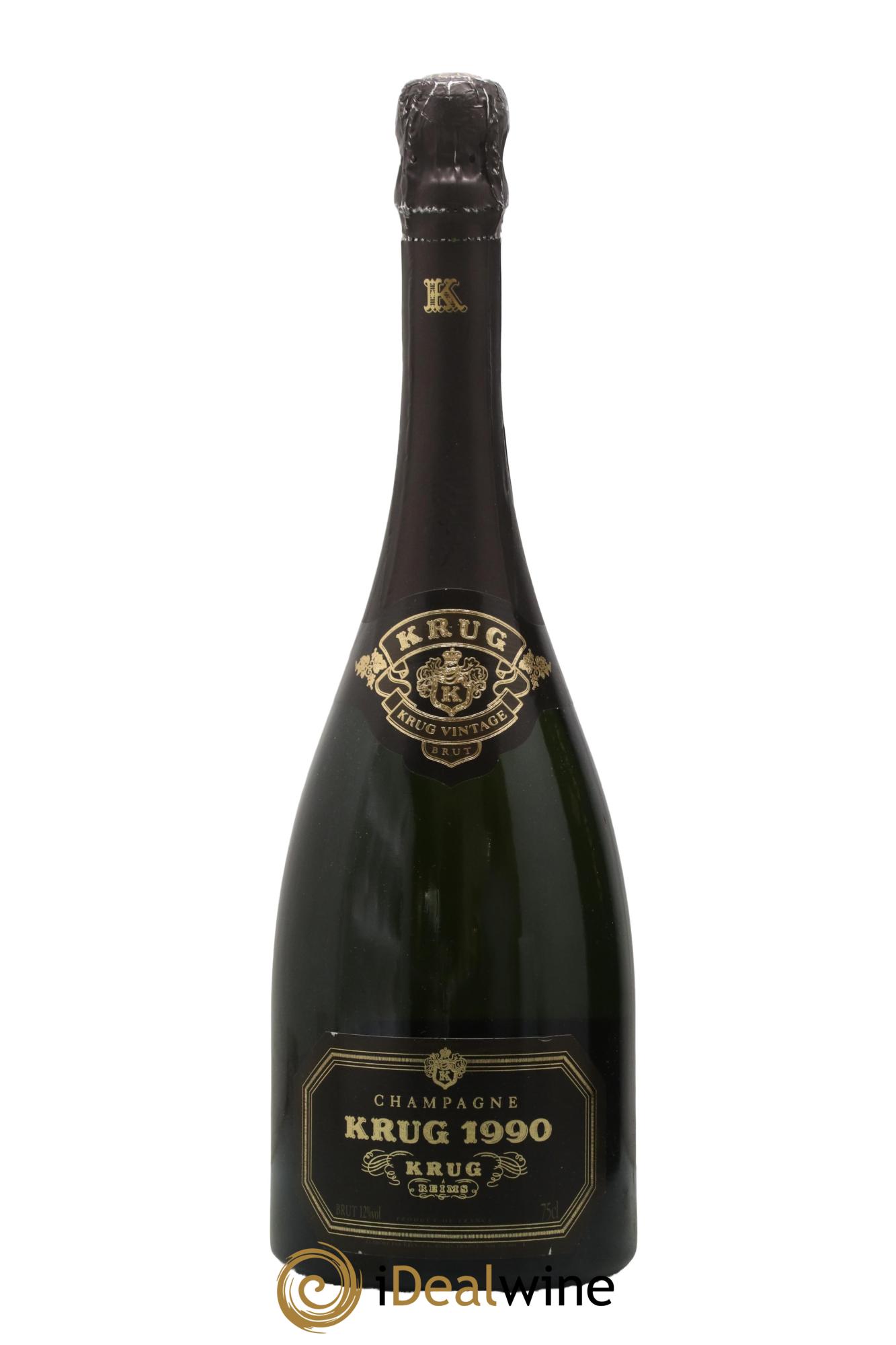 Vintage Krug 1990 - Lot de 1 bouteille - 1