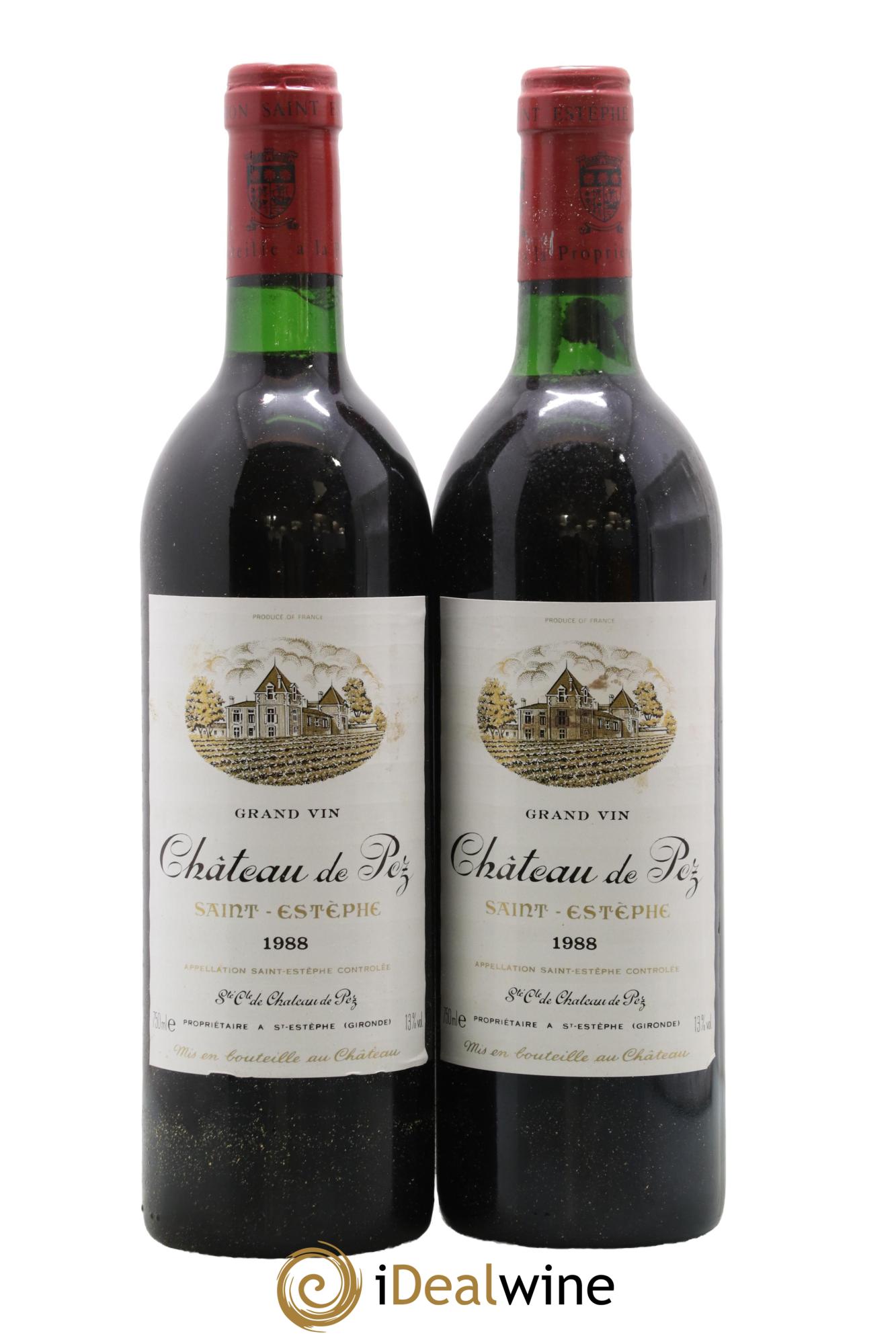 Château de Pez 1988 - Lot de 2 bouteilles - 0