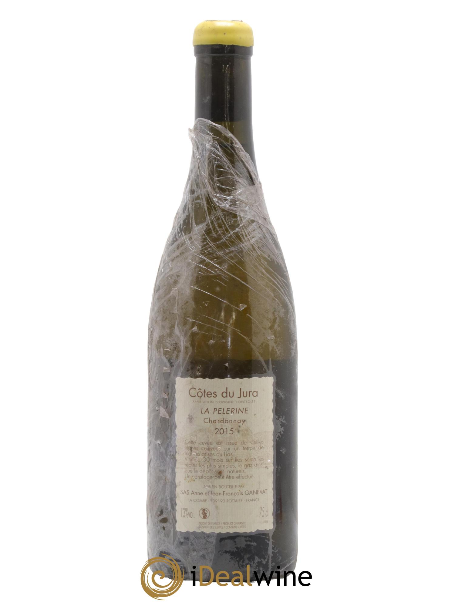 Côtes du Jura La Pélerine Anne et Jean François Ganevat  2015 - Lot of 1 bottle - 1
