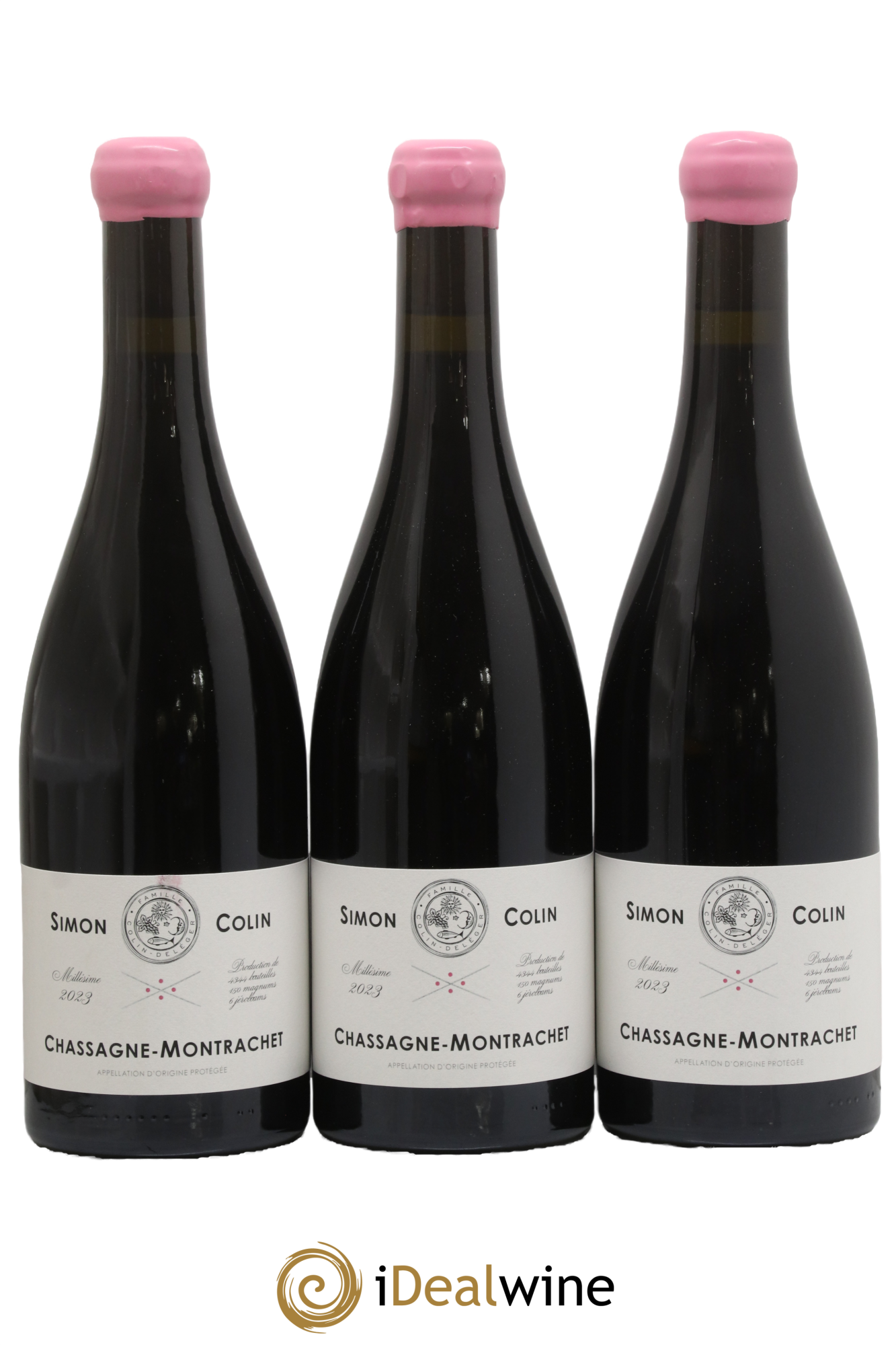 Chassagne-Montrachet Simon Colin 2023 - Lot de 3 bouteilles - 0