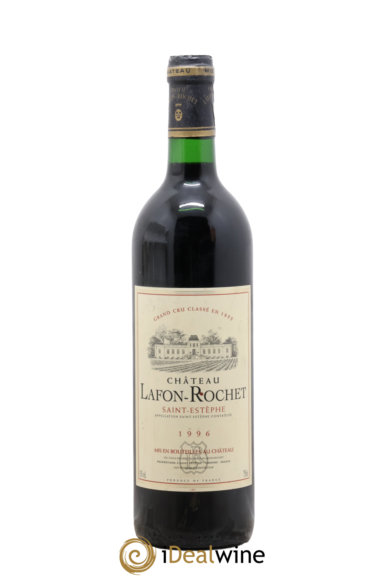 Château Lafon Rochet 4ème Grand Cru Classé 1996 - Lot de 1 bouteille - 0
