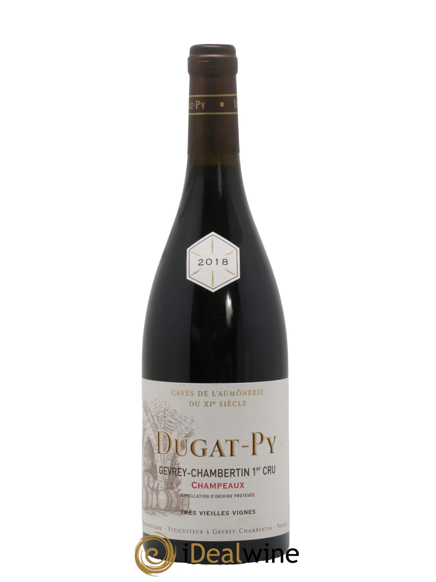 Gevrey-Chambertin 1er Cru Champeaux Très Vieilles Vignes Domaine Dugat-Py 2018 - Lot de 1 bouteille - 0