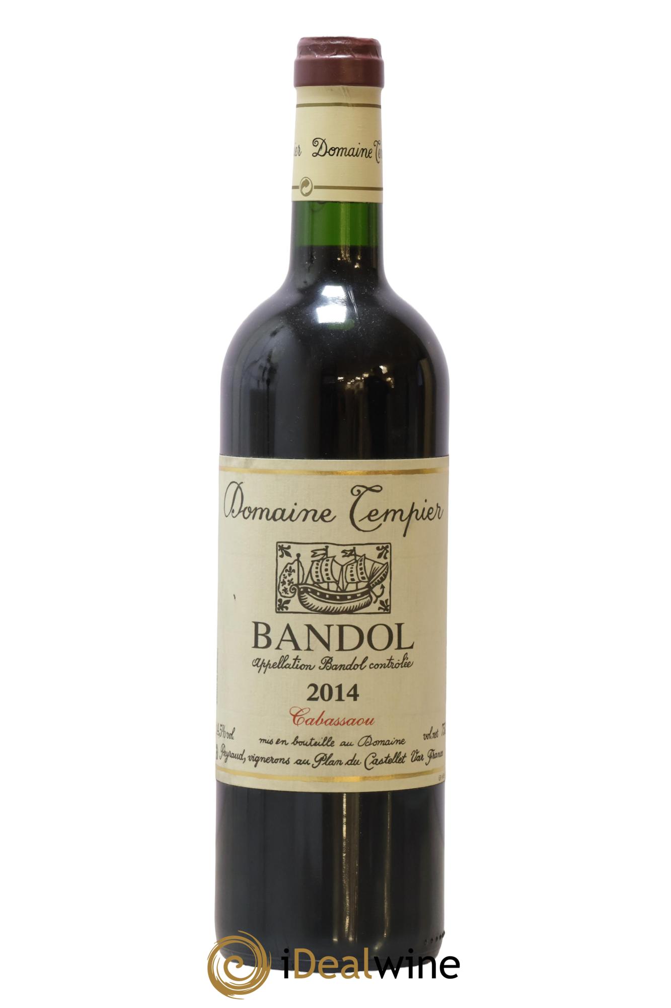 Bandol Domaine Tempier Cuvée Cabassaou Famille Peyraud 2014 - Lot de 1 bouteille - 0