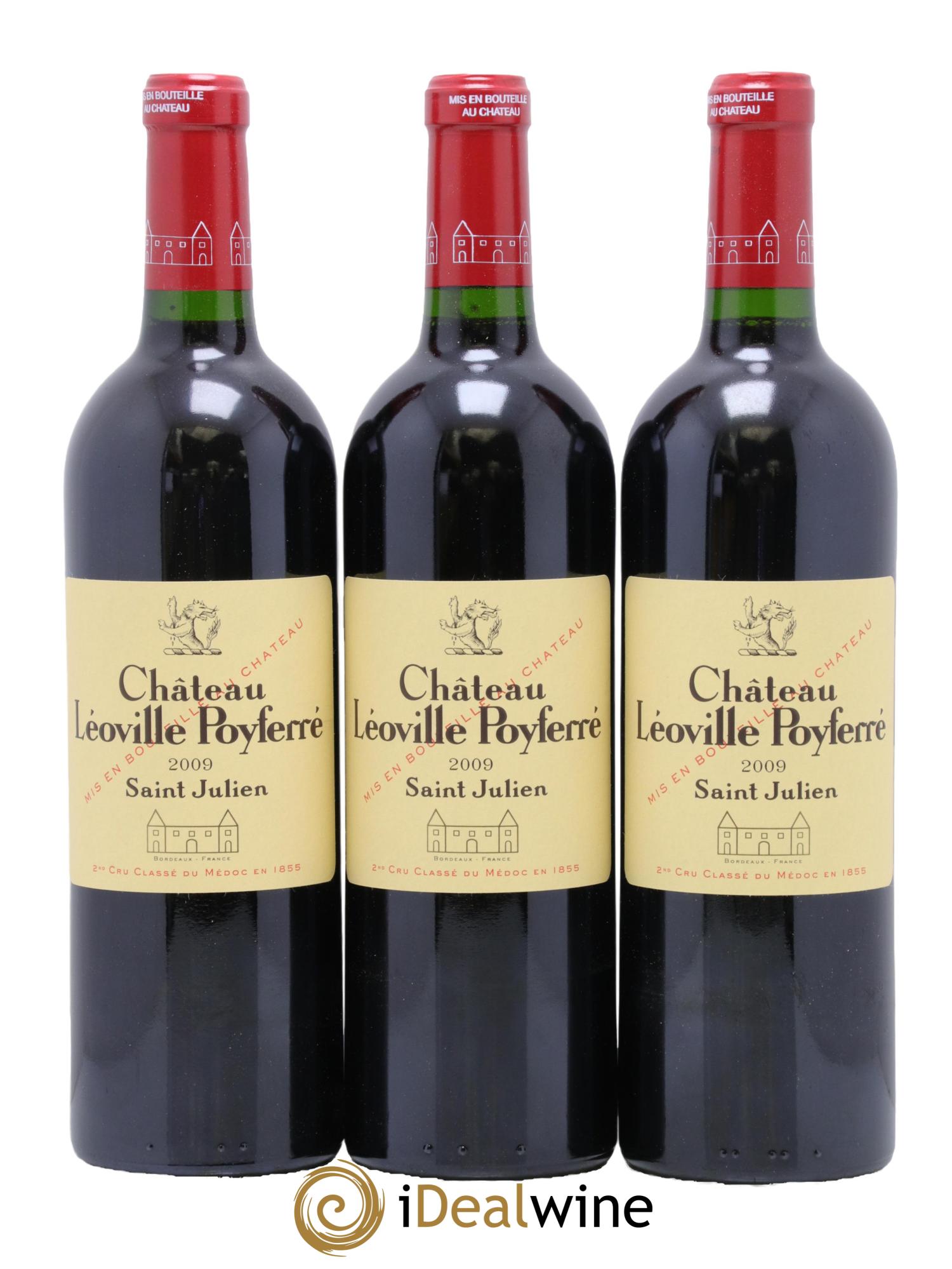 Château Léoville Poyferré 2ème Grand Cru Classé 2009 - Lot of 6 bottles - 3