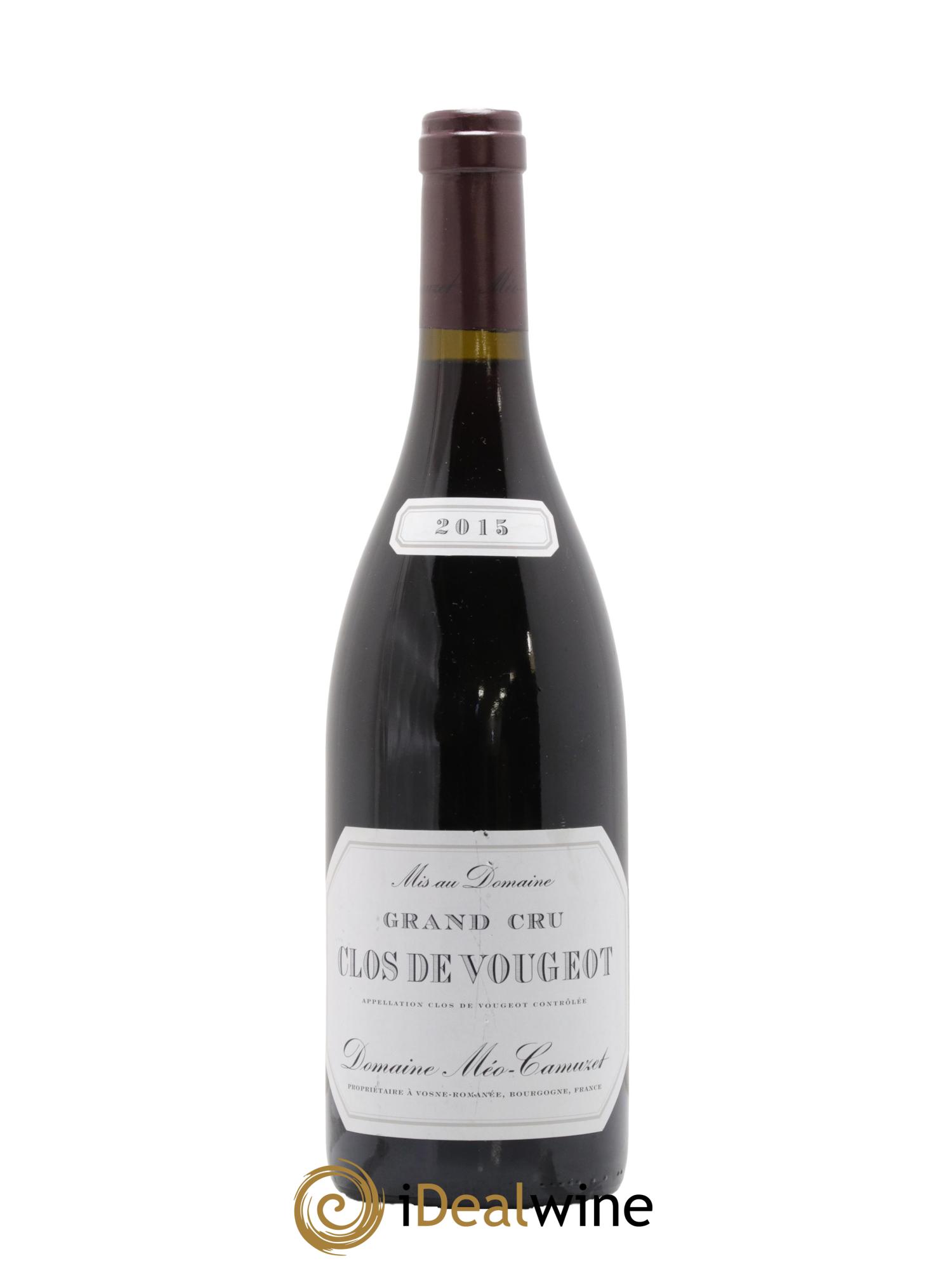 Clos de Vougeot Grand Cru Méo-Camuzet (Domaine) 2015 - Lot of 1 bottle - 0