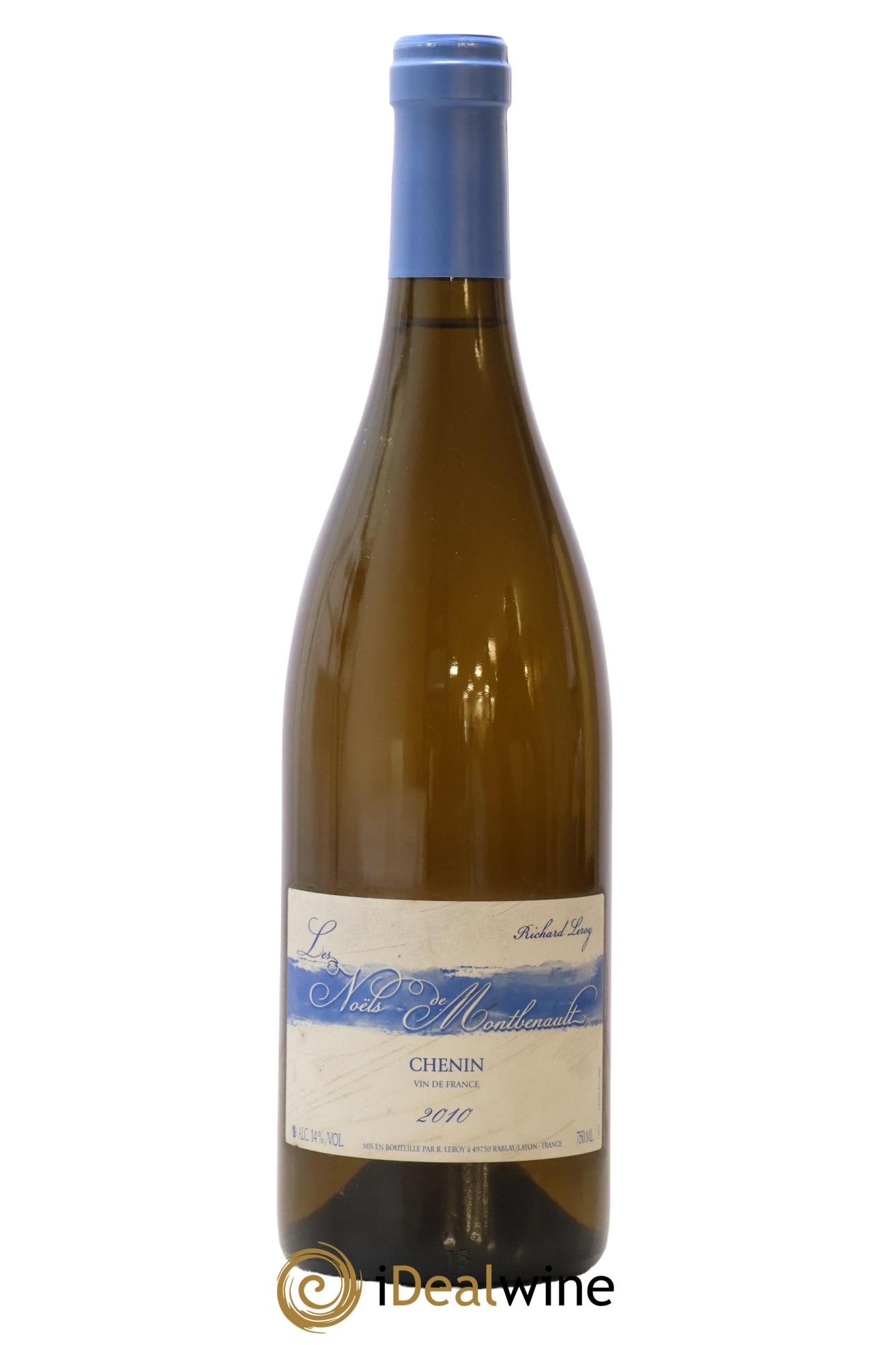 Vin de France Les Noëls de Montbenault Richard Leroy 2010 - Lot de 1 bouteille - 0