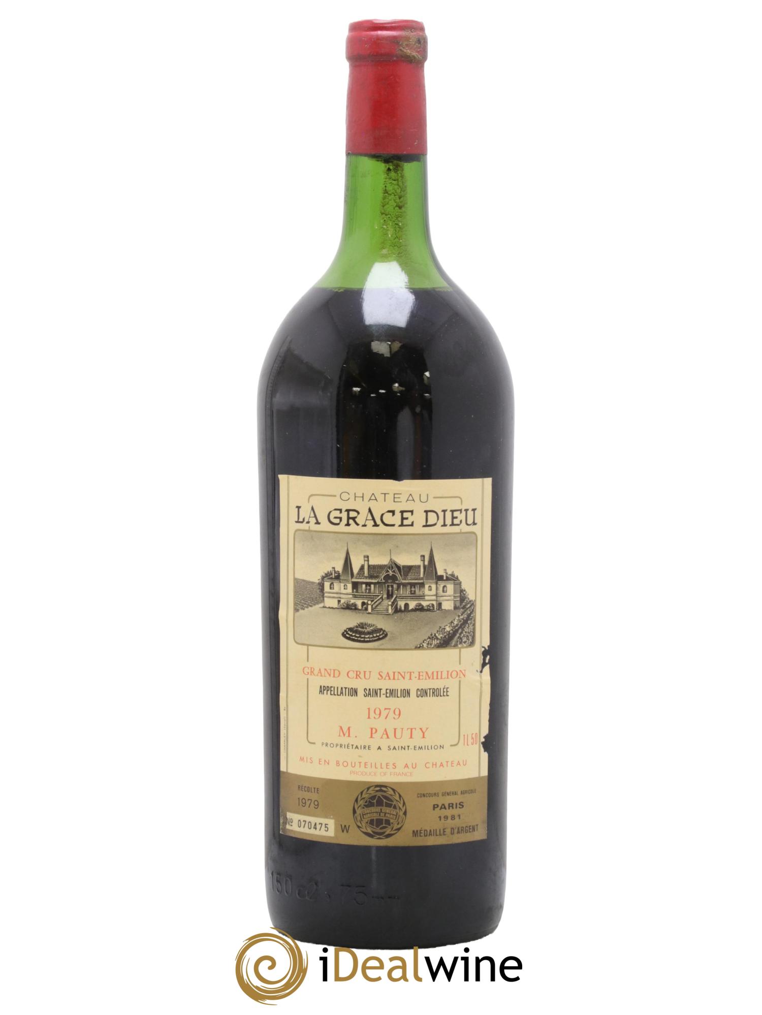 Château la Grâce Dieu 1979 - Lot de 1 magnum - 0