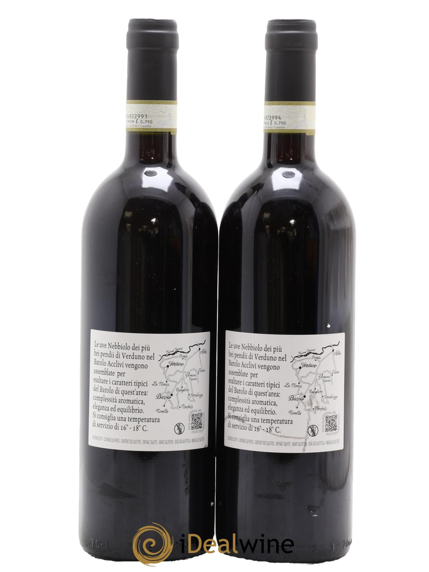 Barolo DOCG Cannubi Comm. Giovan Battista Burlotto 2019 - Lot de 2 bouteilles - 1
