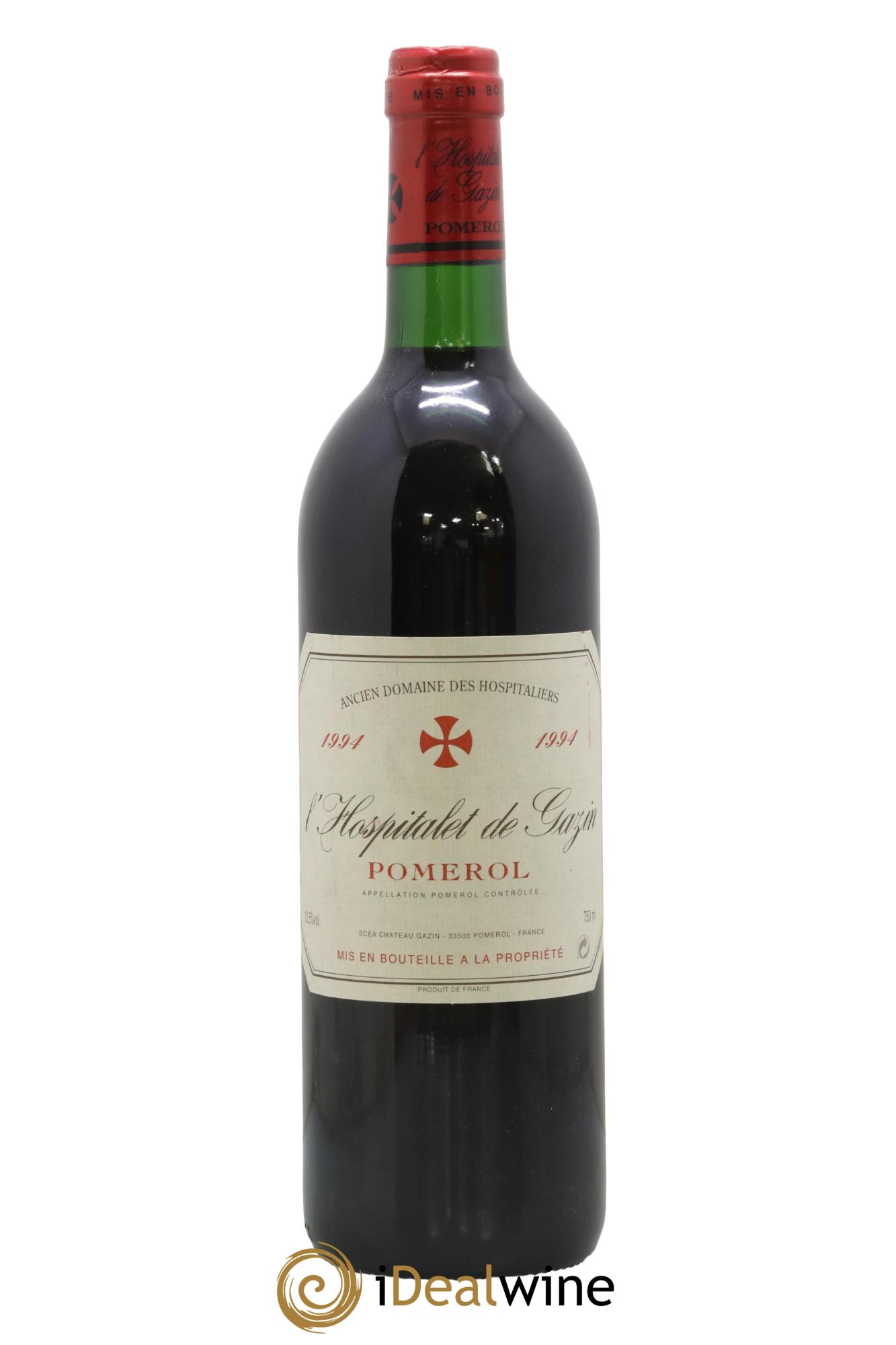 L'Hospitalet de Gazin Second Vin 1994 - Lot de 1 bouteille - 0