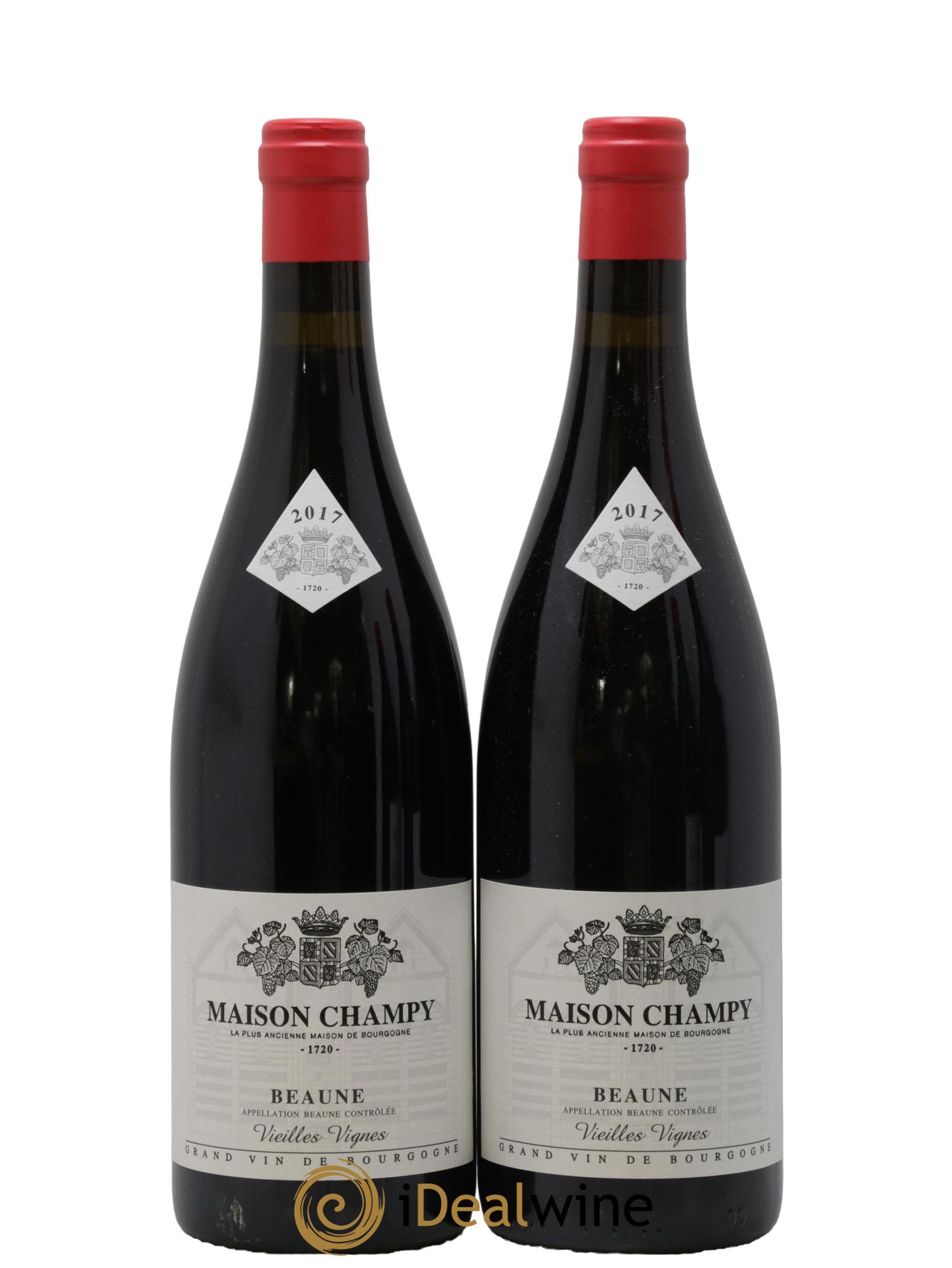 Beaune Vieilles Vignes Maison Champy 2017 - Lot de 2 bouteilles - 0