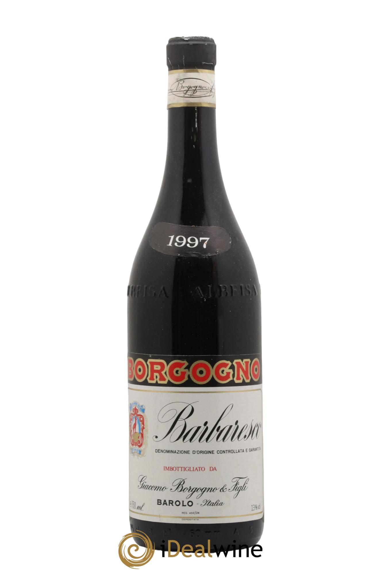 Barbaresco DOCG Giacomo Borgogno 1997 - Lot de 1 bouteille - 0