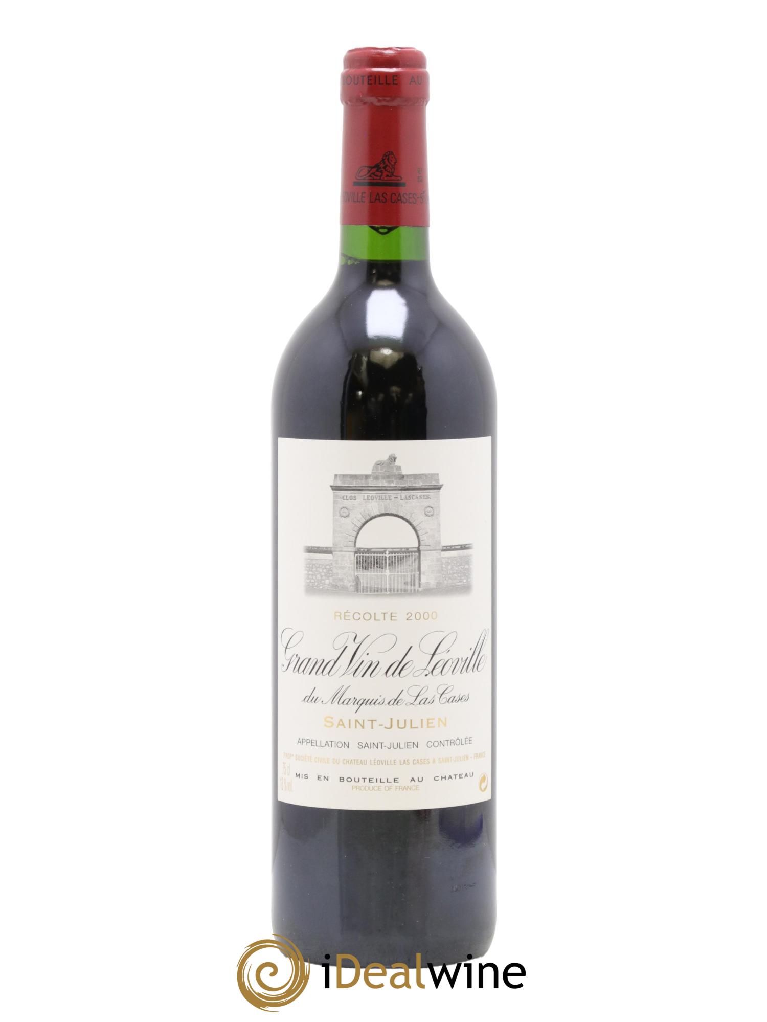 Château Léoville Las Cases 2ème Grand Cru Classé 2000 - Lot of 1 bottle - 0