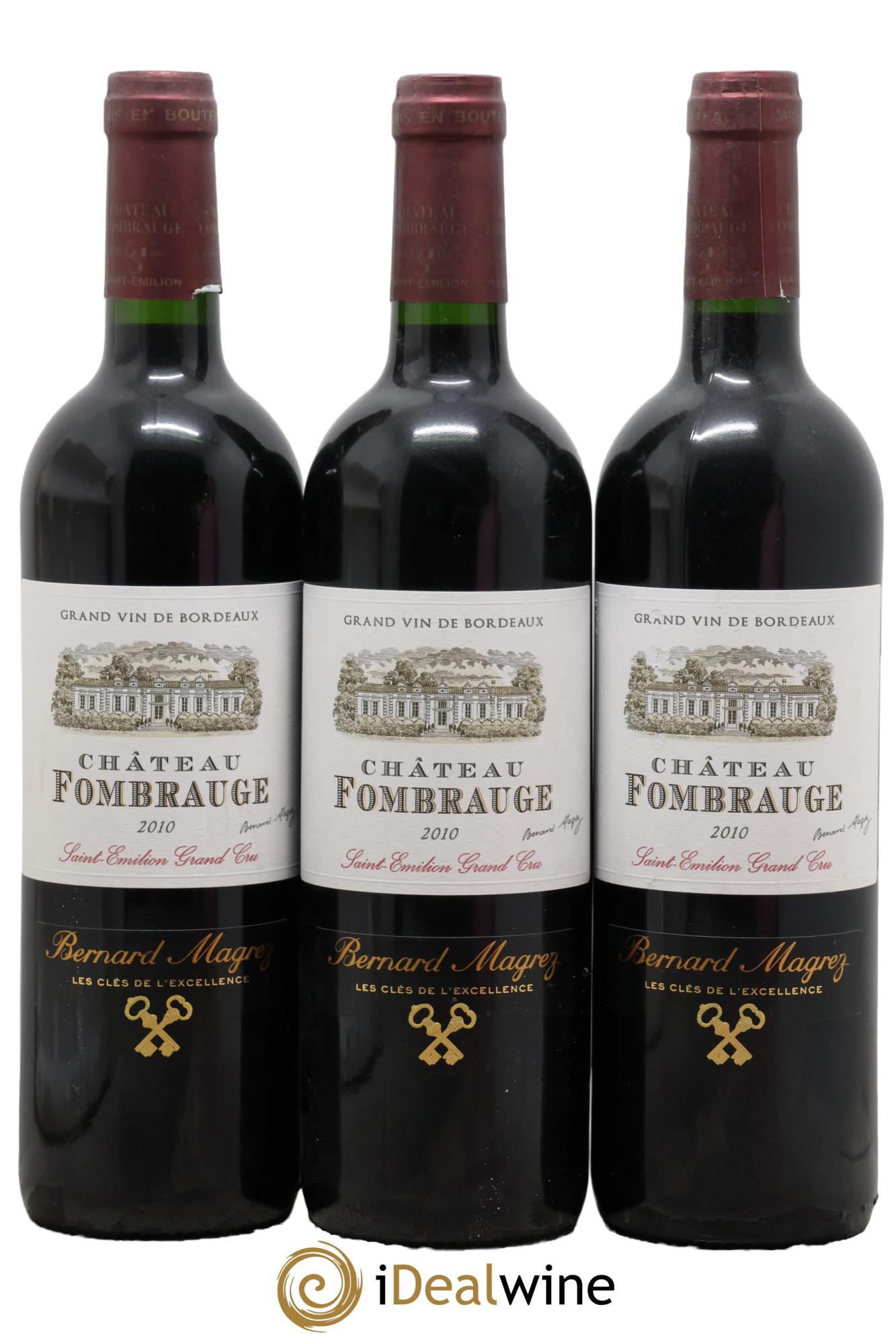 Château Fombrauge Grand Cru Classé 2010 - Posten von 3 Flaschen - 0