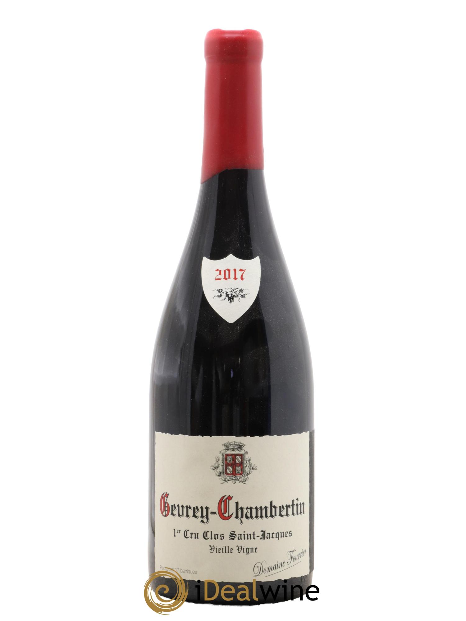 Gevrey-Chambertin 1er Cru Clos Saint-Jacques Vieille Vigne Fourrier (Domaine) 2017 - Lot de 1 bouteille - 0