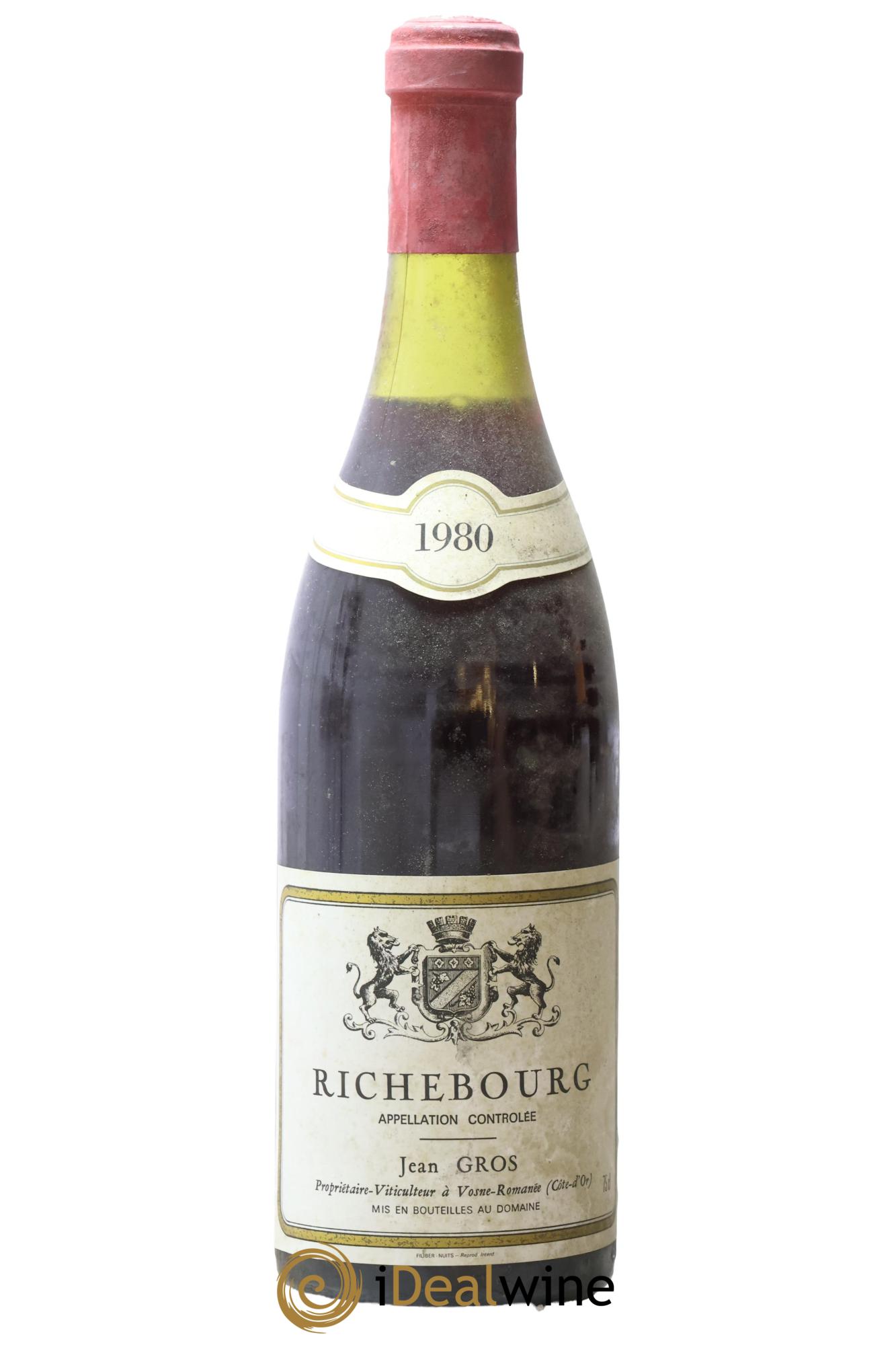 Richebourg Grand Cru Jean Gros 1980 - Lot of 1 bottle - 0
