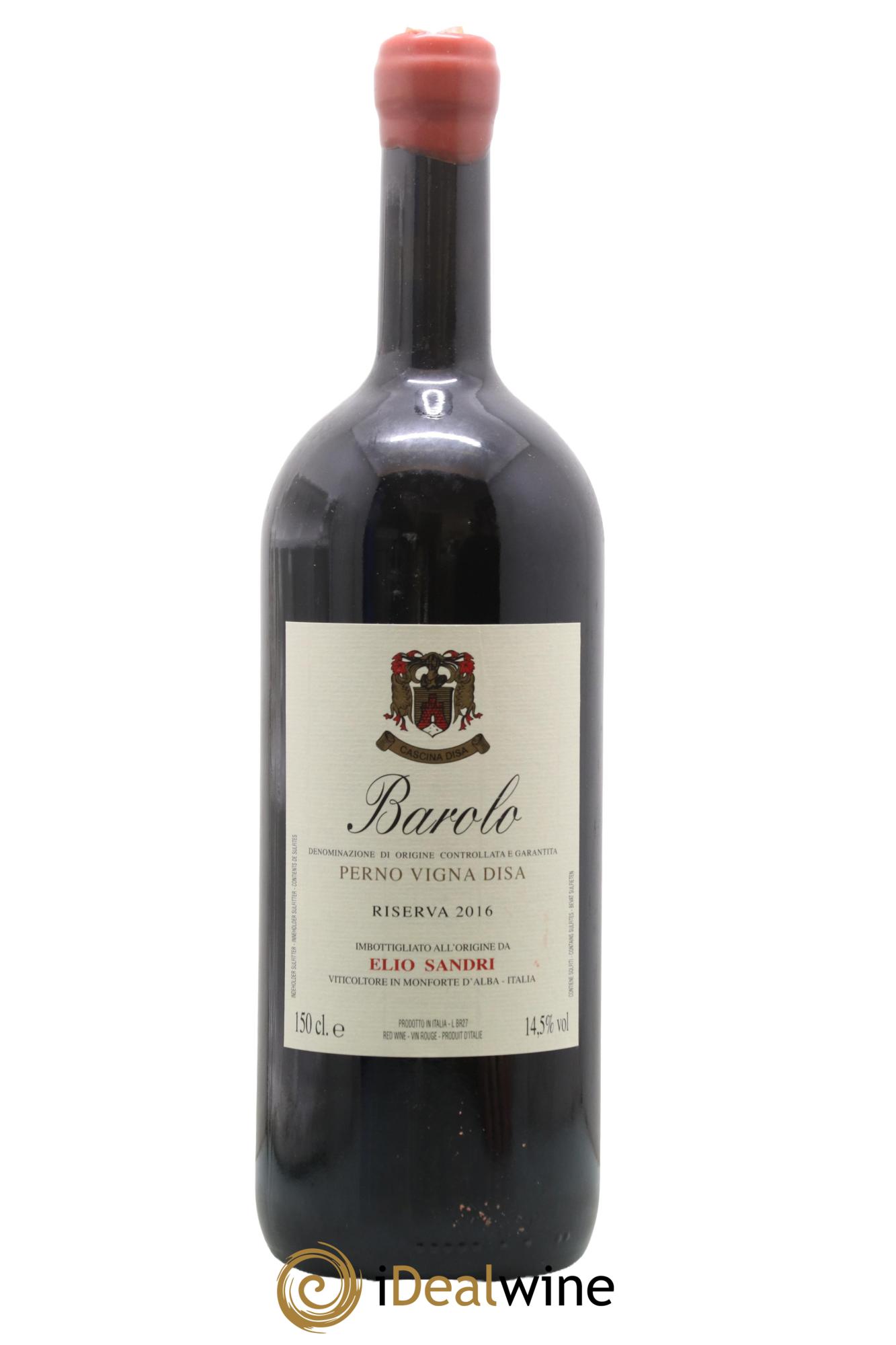 Barolo DOCG Riserva Perno Vigna Disa Elio Sandri 2016 - Lot of 1 magnum - 0