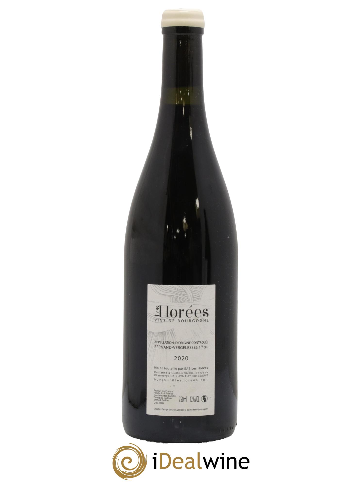 Pernand-Vergelesses 1er Cru Les Fichots Les Horées 2020 - Lot de 1 bouteille - 1