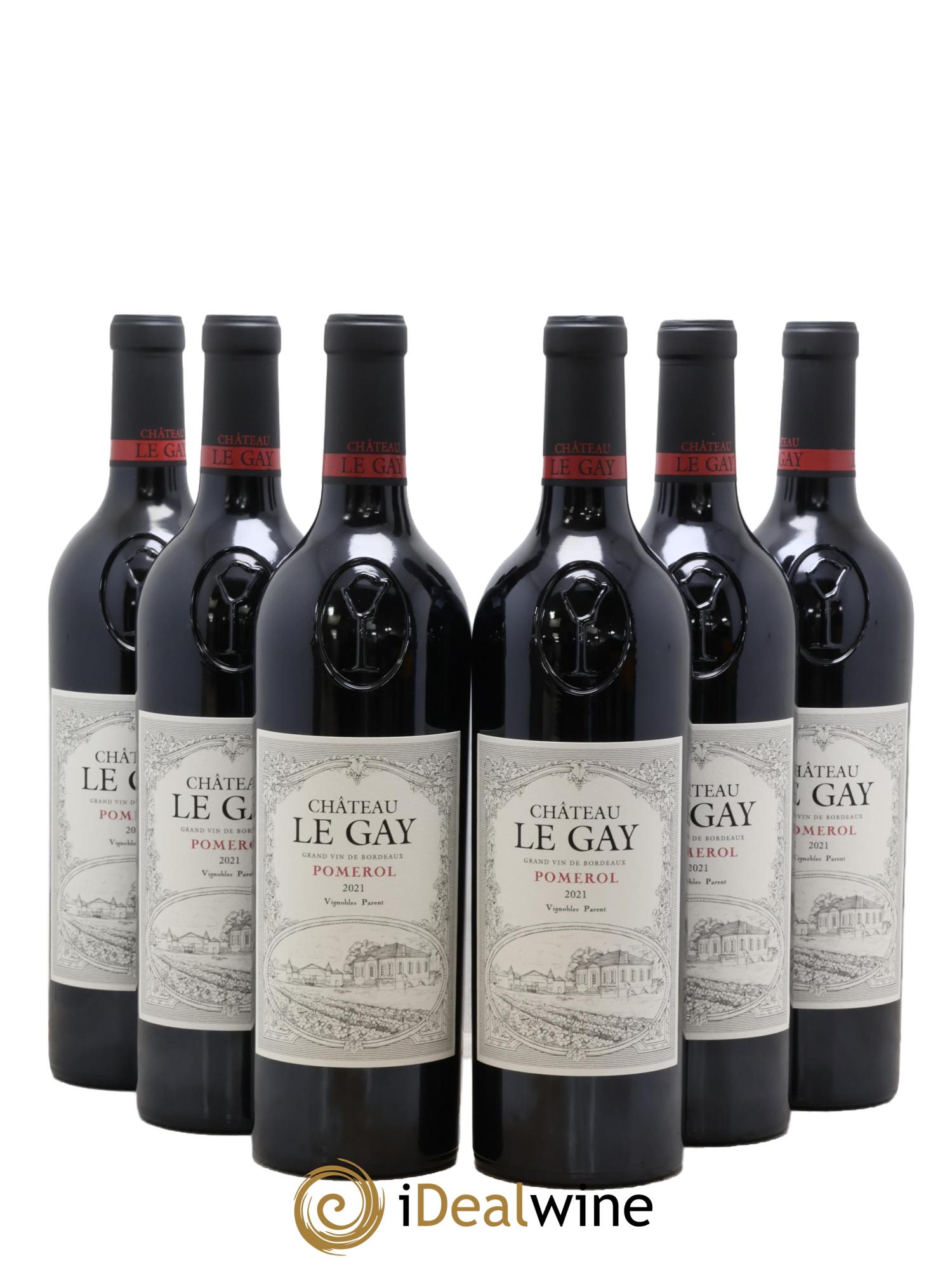 Château Le Gay  2021 - Lot of 6 bottles - 0