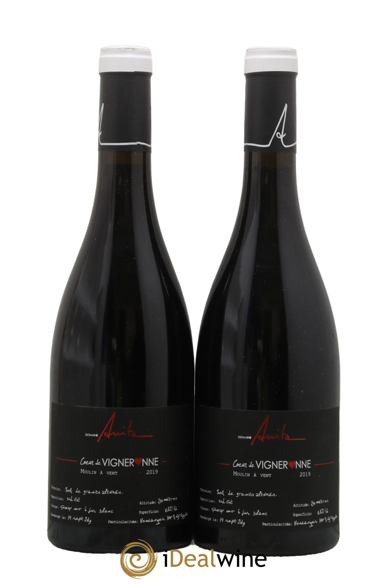 Moulin à Vent Cœur de Vigneronne Anita 2019 - Lotto di 2 bottiglie - 0
