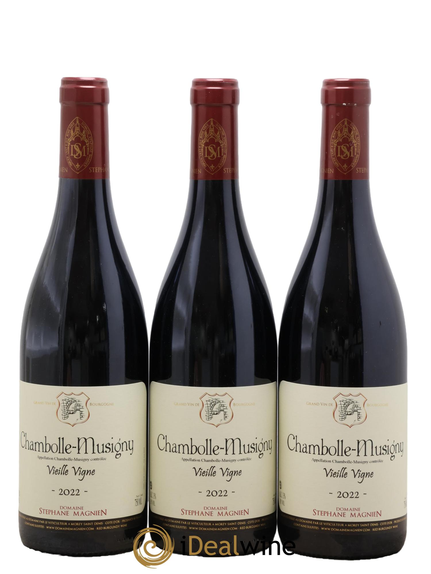 Chambolle-Musigny Vieilles Vignes Stéphane Magnien (Domaine) 2022 - Lot of 3 bottles - 0