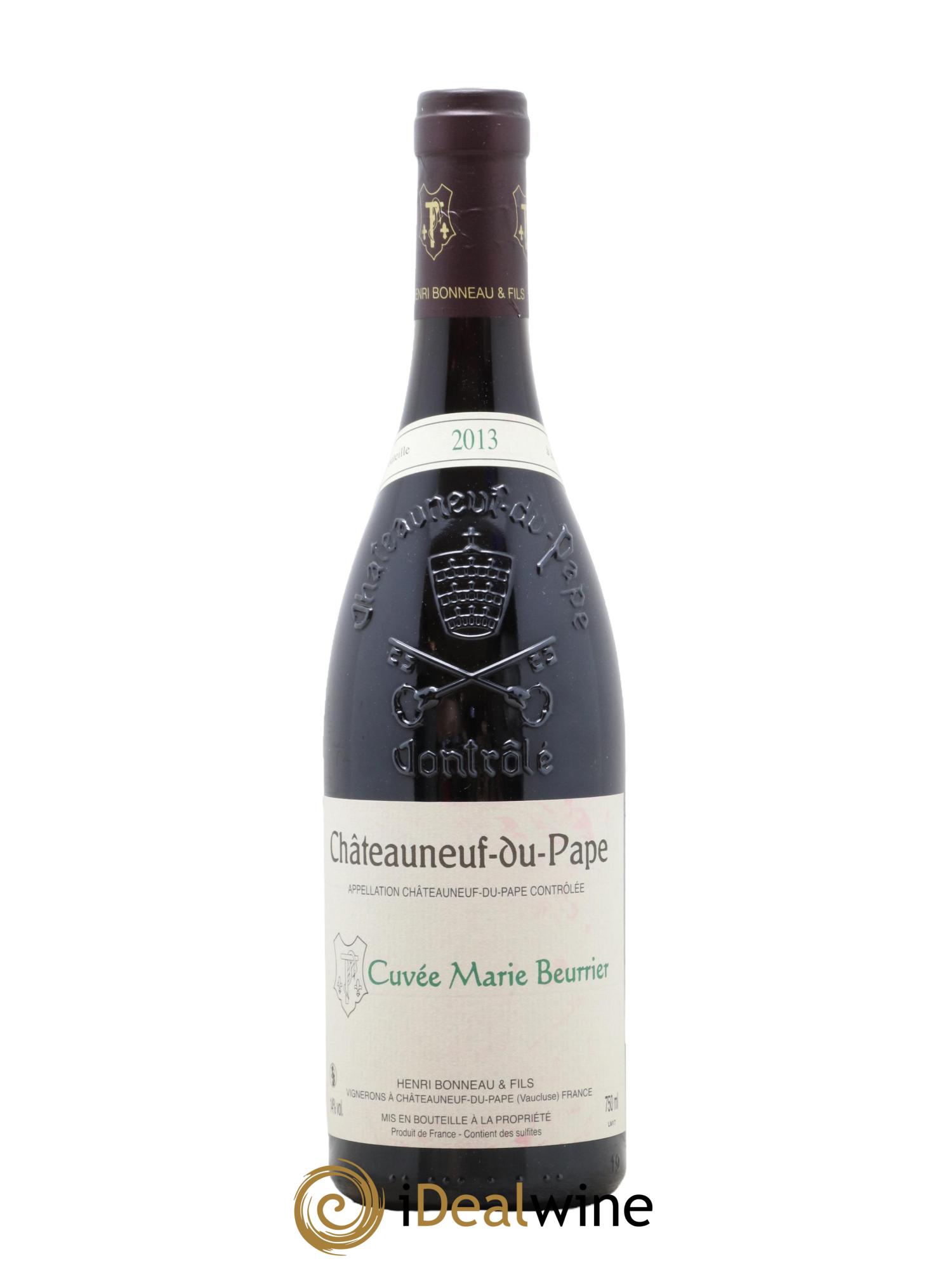 Châteauneuf-du-Pape Marie Beurrier Henri Bonneau & Fils 2013 - Lot de 1 bouteille - 0