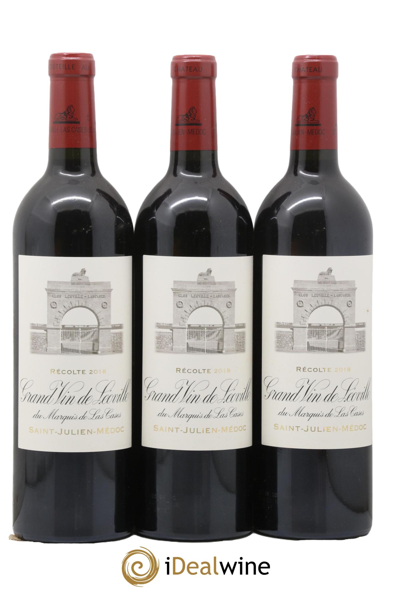 Château Léoville Las Cases 2ème Grand Cru Classé 2018 - Lot of 6 bottles - 3