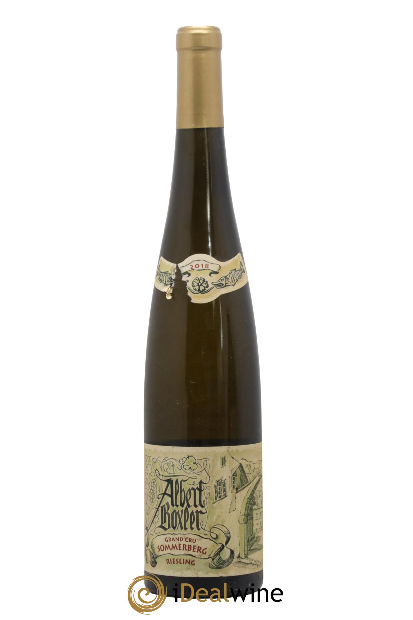 Alsace Riesling Grand Cru Sommerberg Albert Boxler 2018 - Posten von 1 Flasche - 0