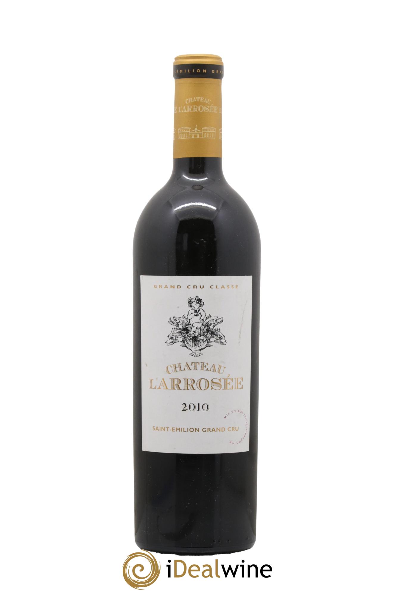 Château l' Arrosée Grand Cru Classé 2010 - Posten von 1 Flasche - 0