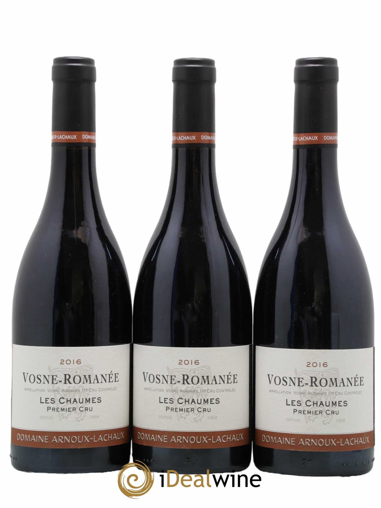 Vosne-Romanée 1er Cru Les Chaumes Arnoux-Lachaux (Domaine) 2016 - Lot of 3 bottles - 0