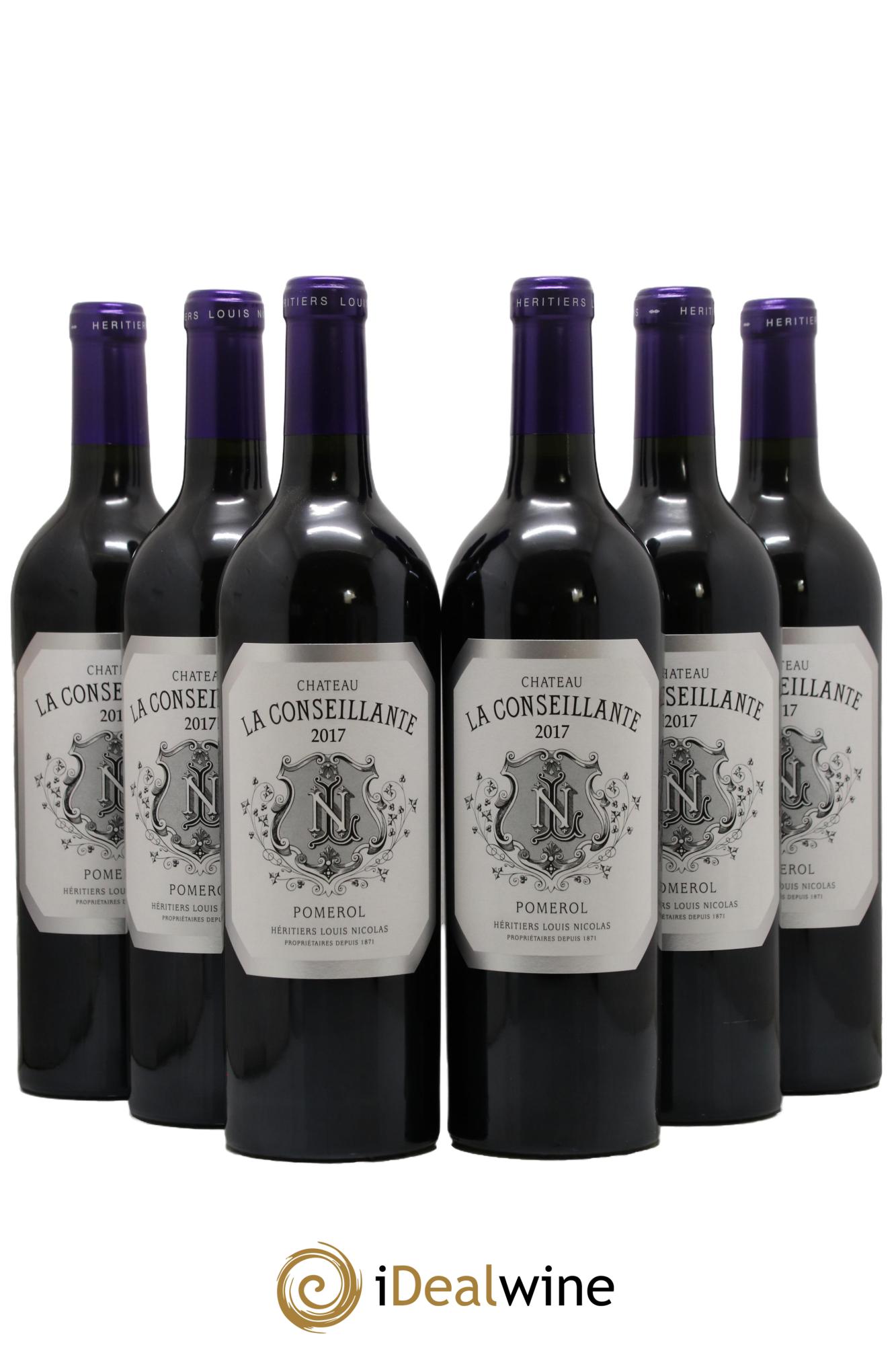 Château la Conseillante 2017 - Lotto di 6 bottiglie - 0