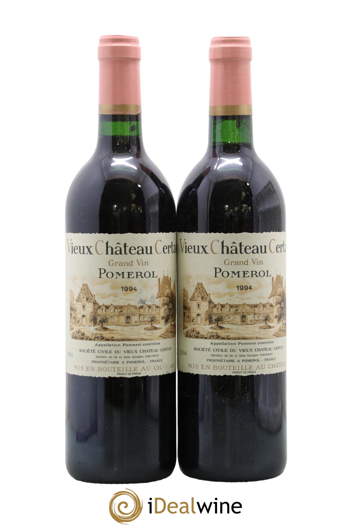 Vieux Château Certan 1994 - Lot de 2 bouteilles - 0