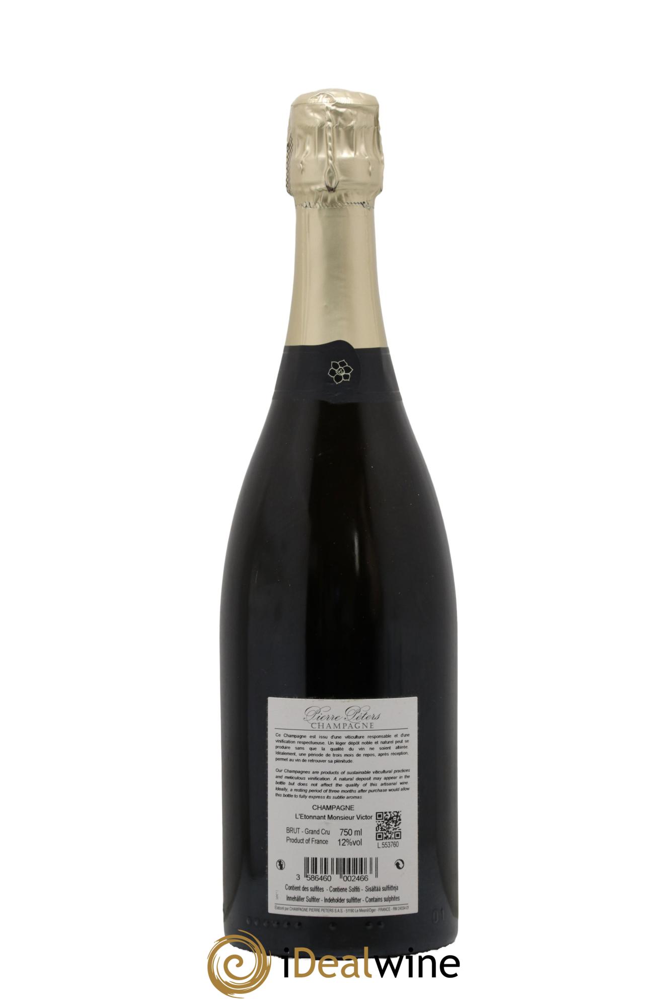 L'Etonnant Monsieur Victor Brut Pierre Péters MK11 - Posten von 1 Flasche - 1