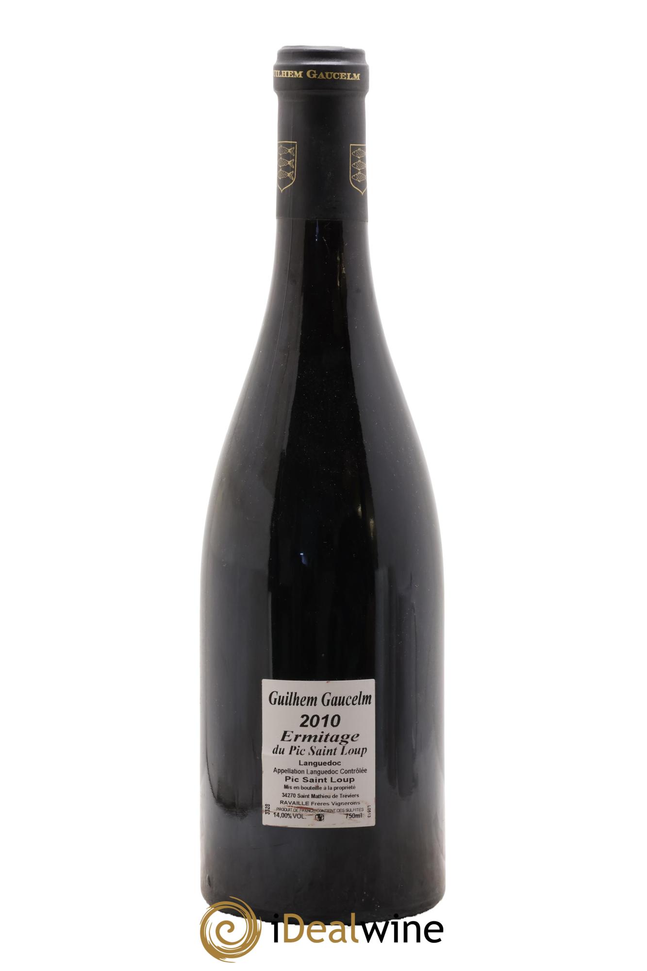 Pic Saint-Loup Héritage du Pic Saint-Loup (anciennement Ermitage) Guilhem Gaucelm 2010 - Lot of 1 bottle - 1