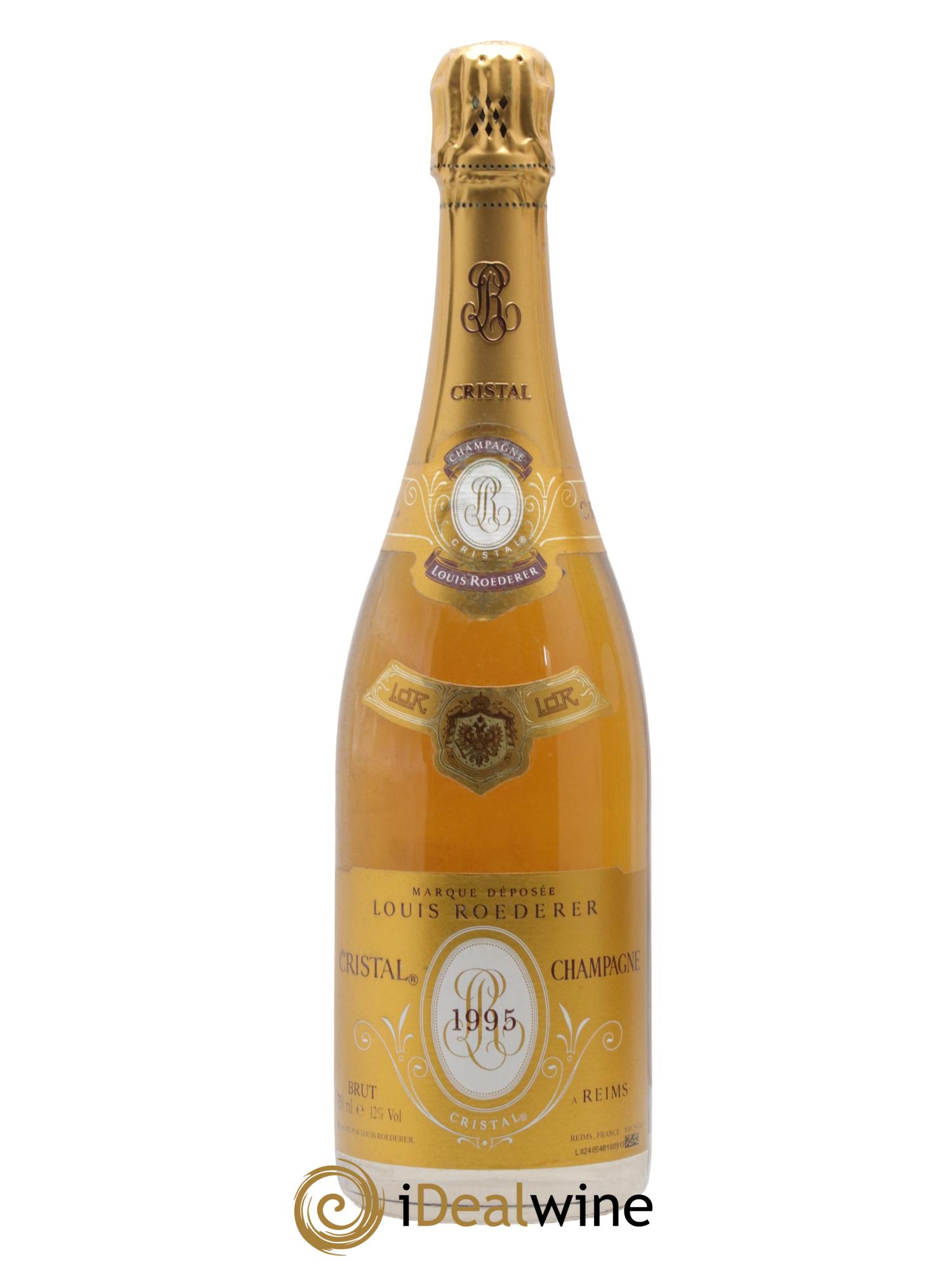 Cristal Louis Roederer 1995 - Lot of 1 bottle - 1