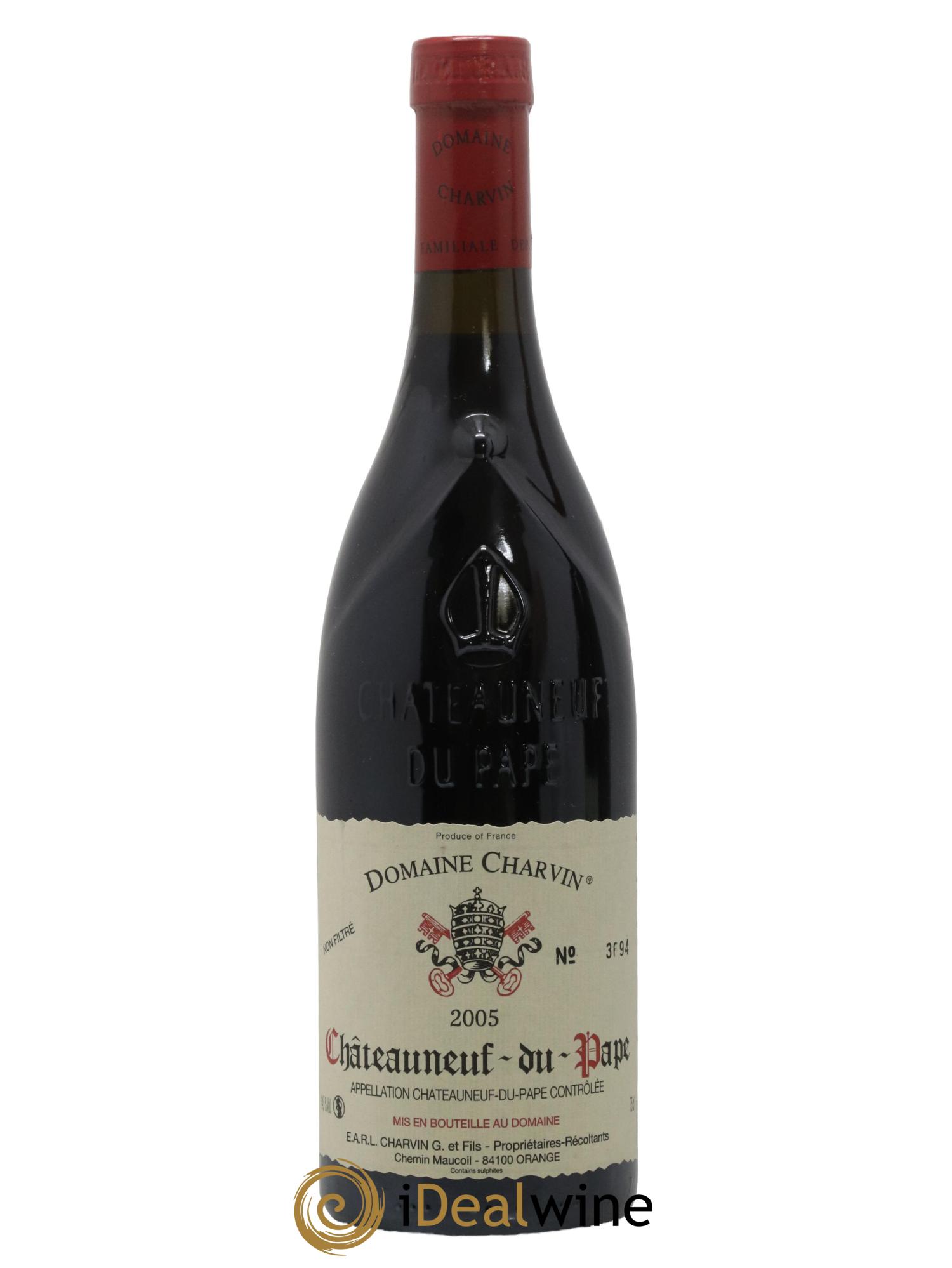 Châteauneuf-du-Pape Charvin (Domaine) 2005 - Lot de 1 bouteille - 0
